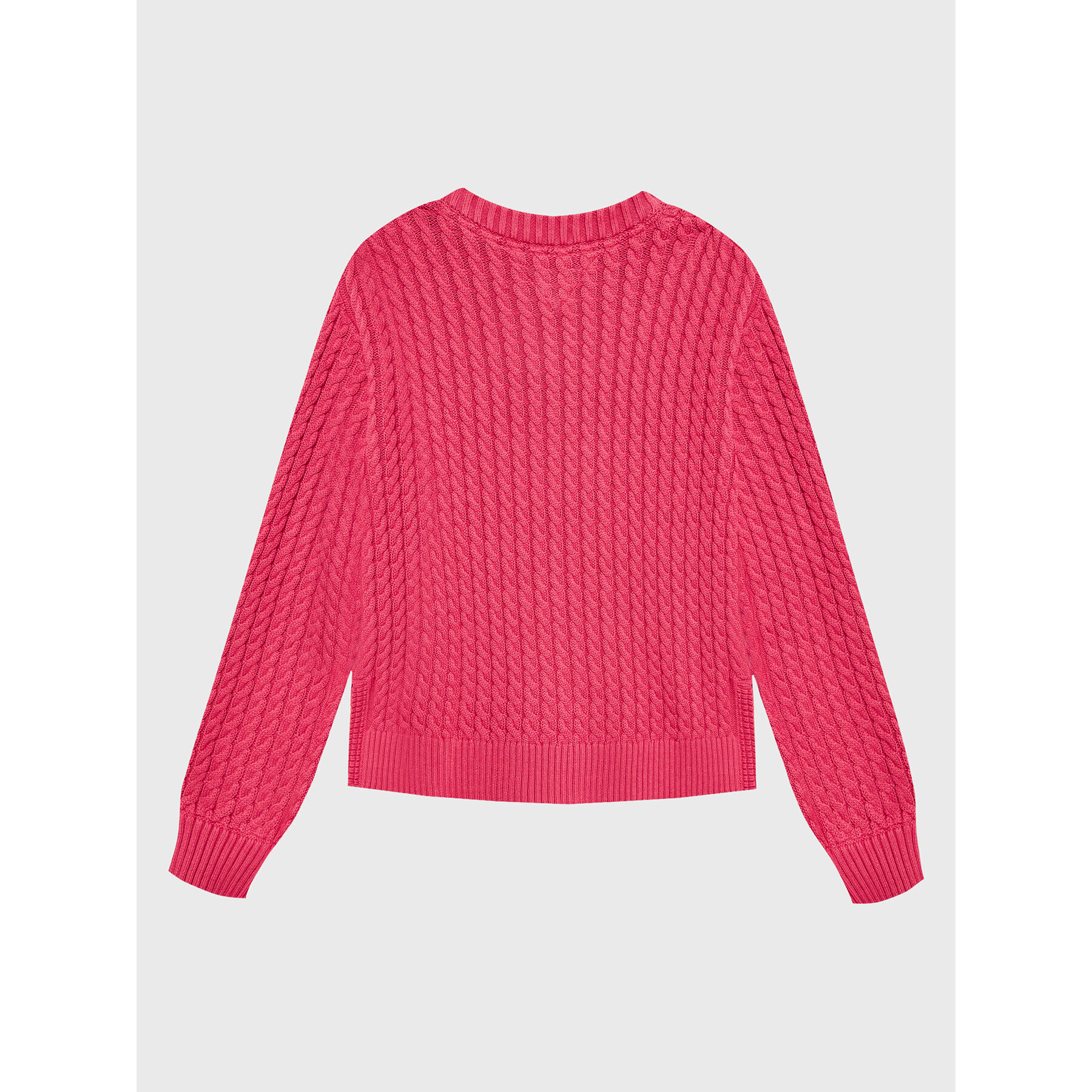 Tommy Hilfiger Пуловер KG0KG07106 D Розов Regular Fit - Pepit.bg