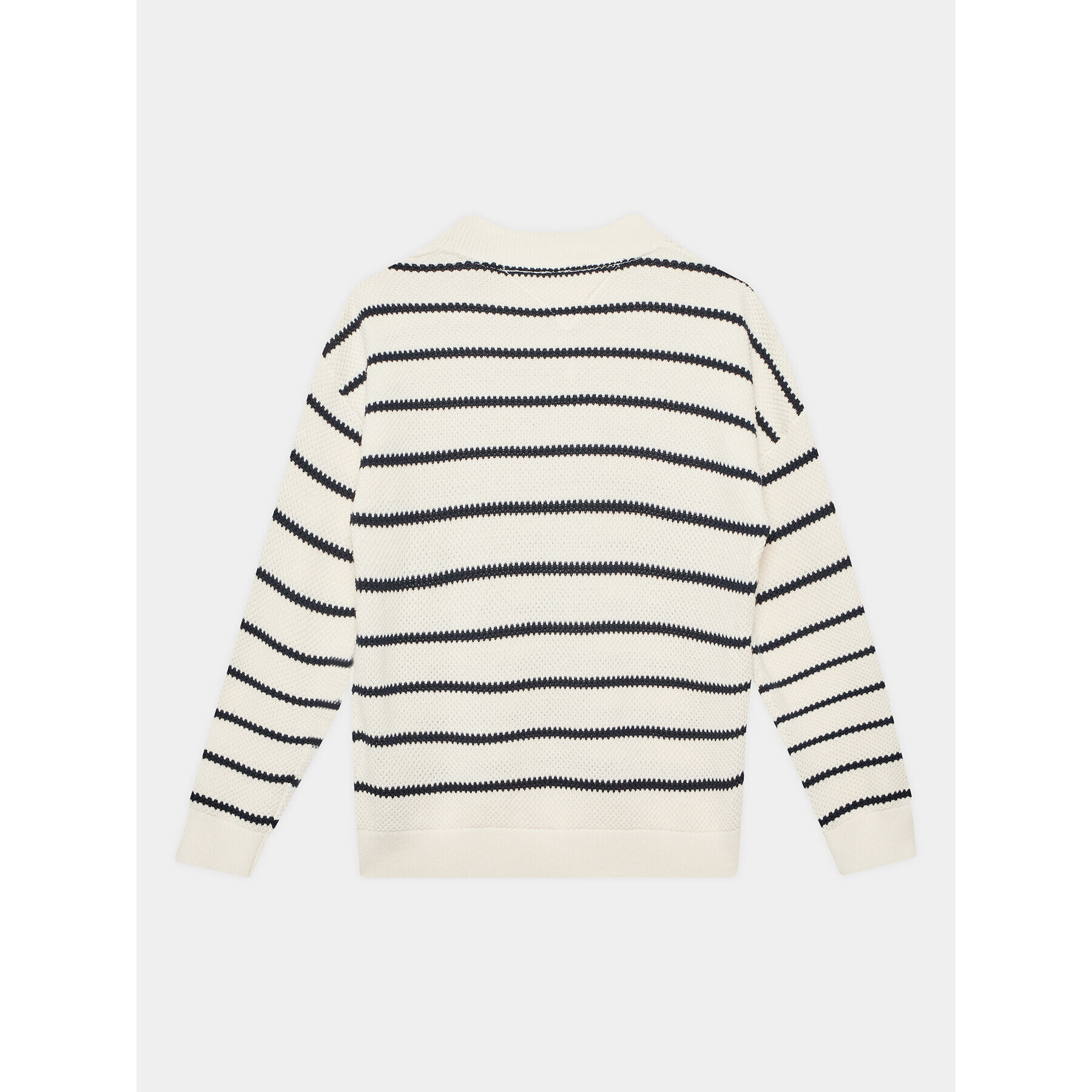 Tommy Hilfiger Пуловер KG0KG07285 D Екрю Regular Fit - Pepit.bg