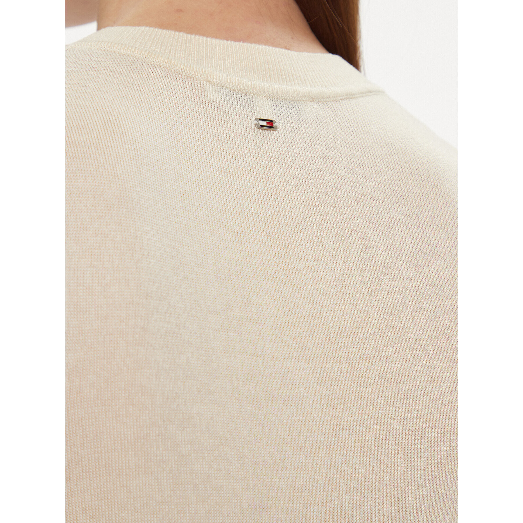 Tommy Hilfiger Пуловер Md Lyocell Silk Blend Vest WW0WW40980 Жълт Regular Fit - Pepit.bg