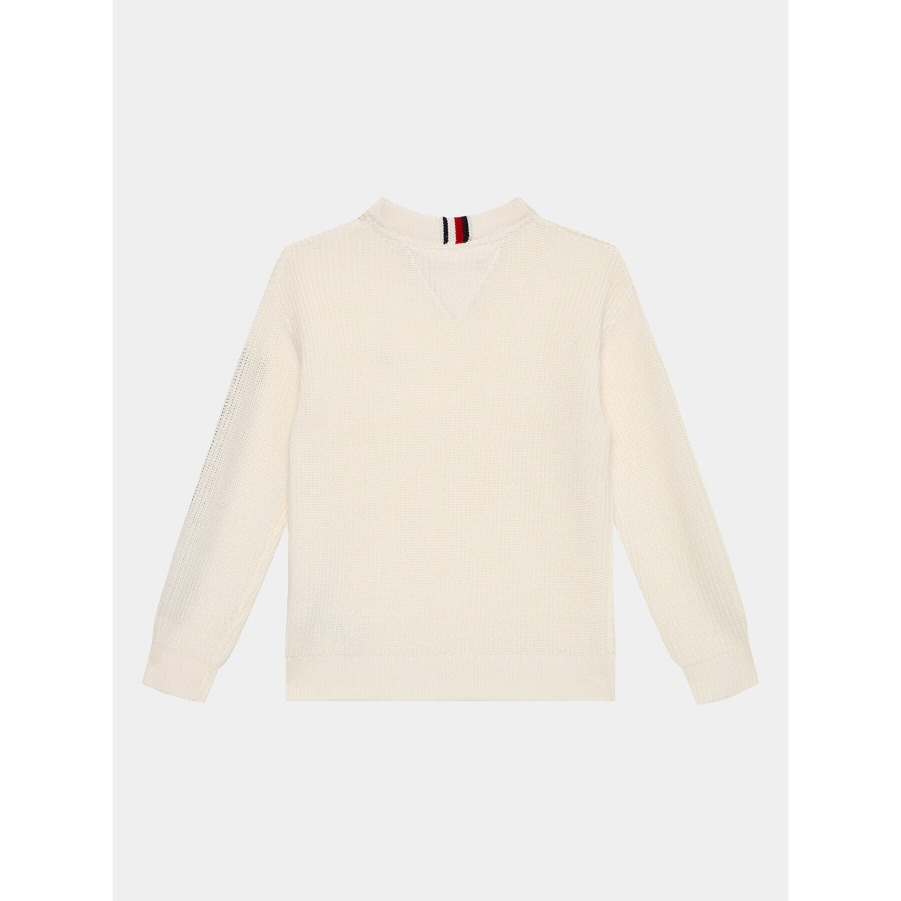 Tommy Hilfiger Пуловер Monotype KB0KB08364 D Екрю Regular Fit - Pepit.bg