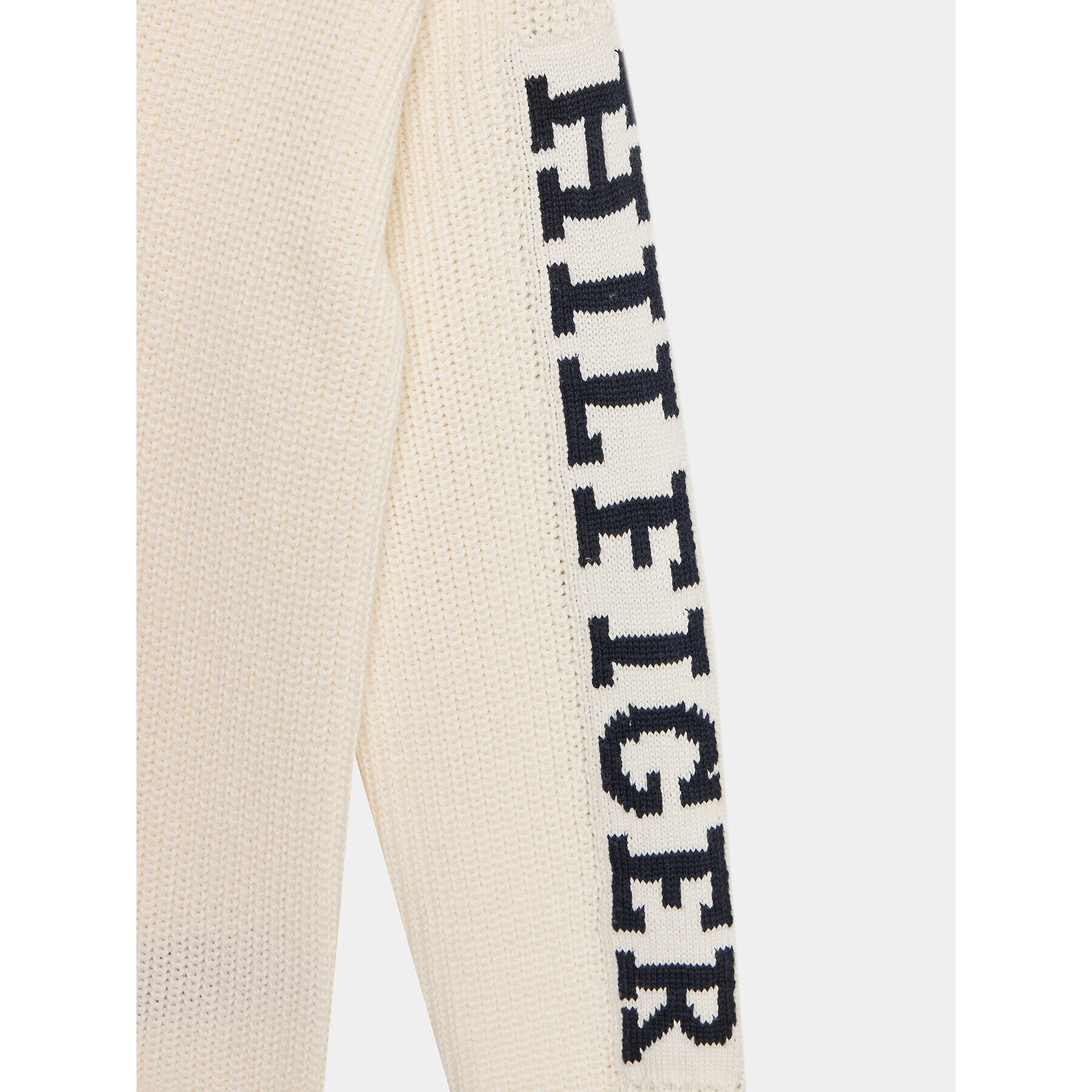 Tommy Hilfiger Пуловер Monotype KB0KB08364 D Екрю Regular Fit - Pepit.bg