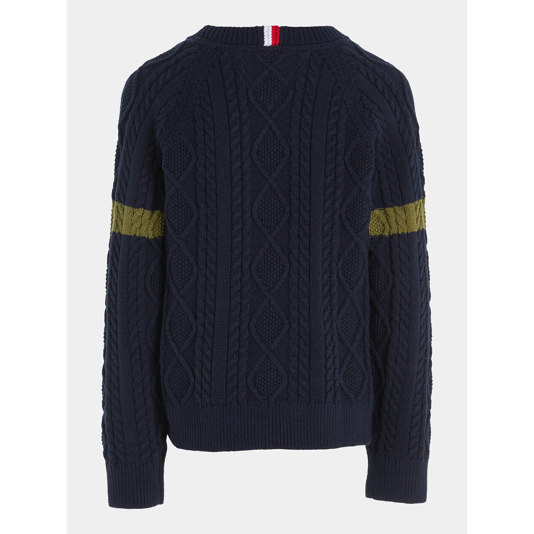 Tommy Hilfiger Пуловер Monotype KB0KB08513 Тъмносин Regular Fit - Pepit.bg