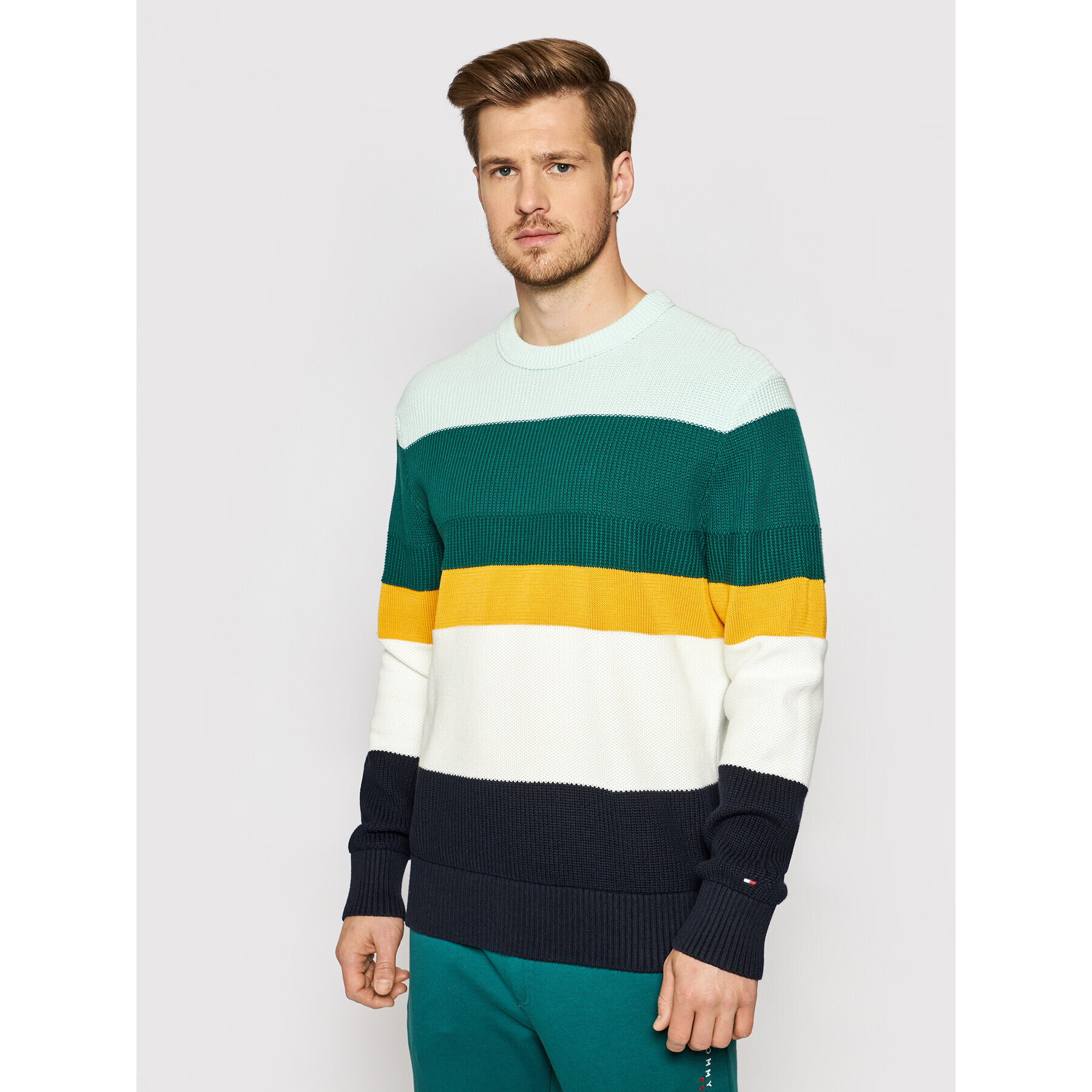 Tommy Hilfiger Пуловер MW0MW17364 Цветен Regular Fit - Pepit.bg