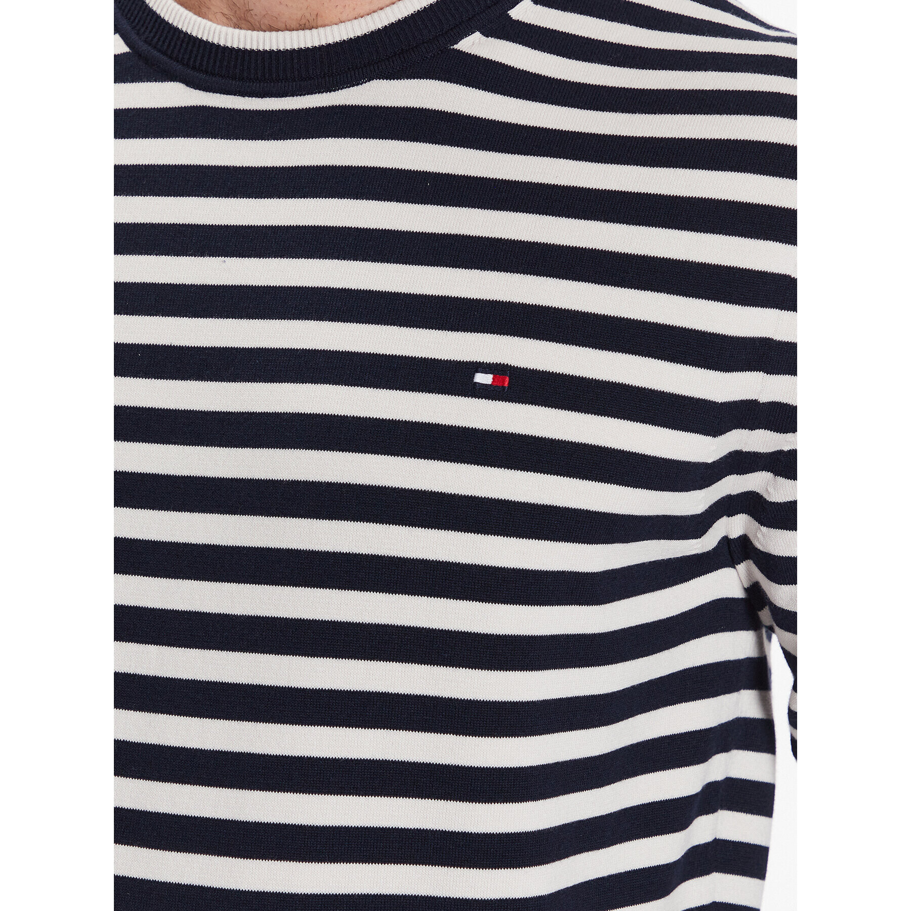 Tommy Hilfiger Пуловер MW0MW21316 Тъмносин Regular Fit - Pepit.bg