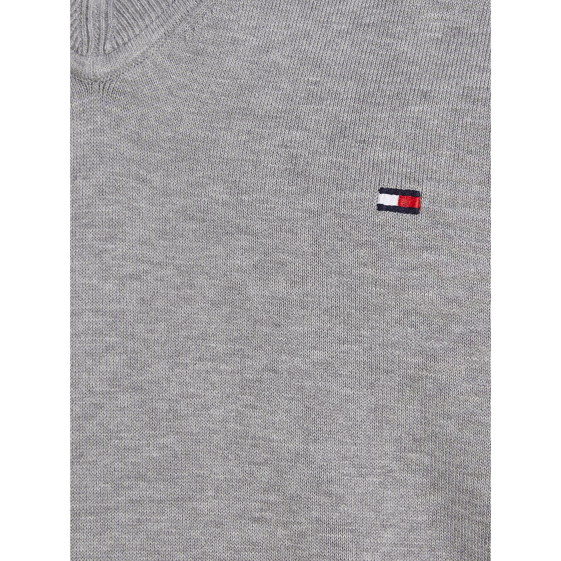 Tommy Hilfiger Пуловер MW0MW30956 Сив Regular Fit - Pepit.bg