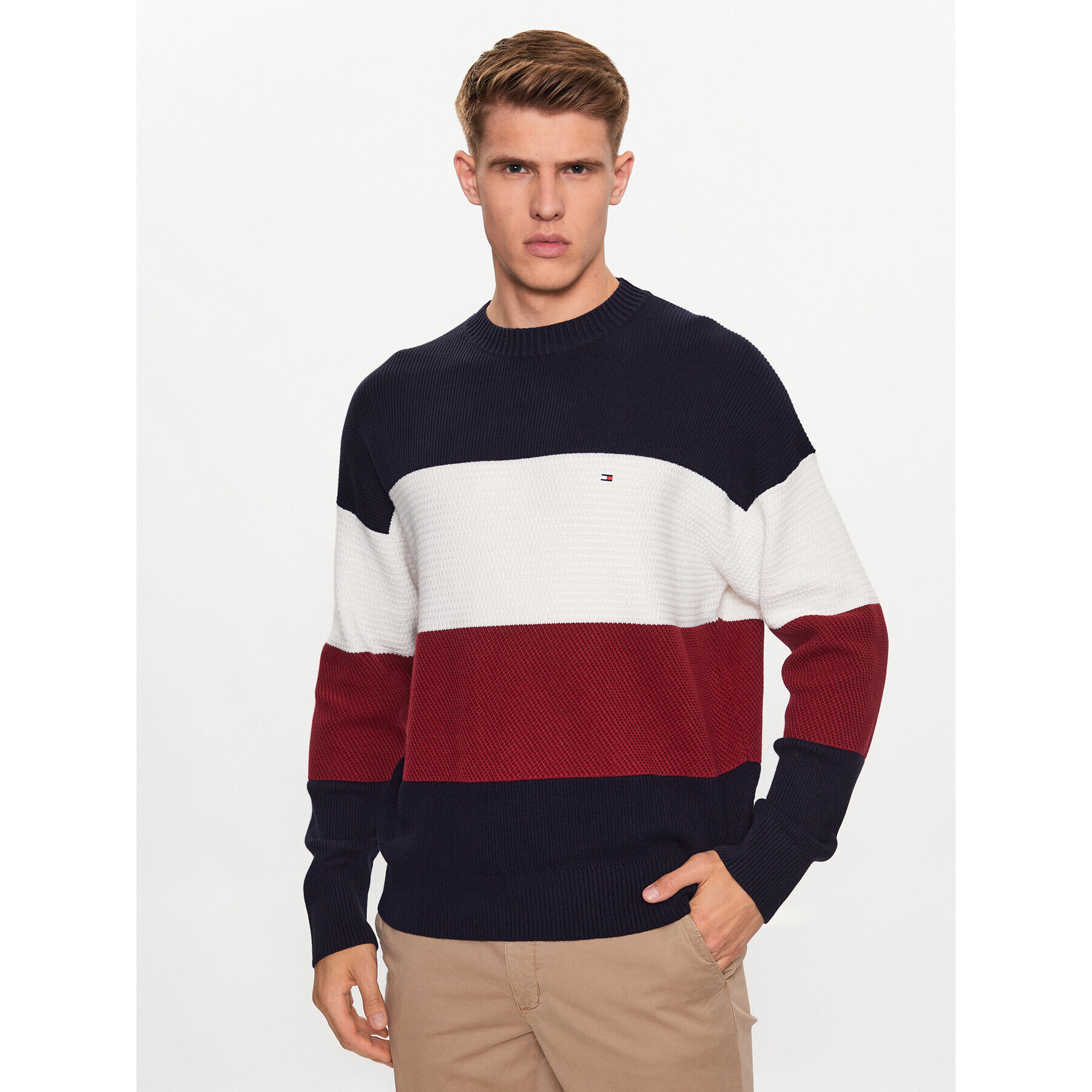 Tommy Hilfiger Пуловер MW0MW31574 Цветен Regular Fit - Pepit.bg