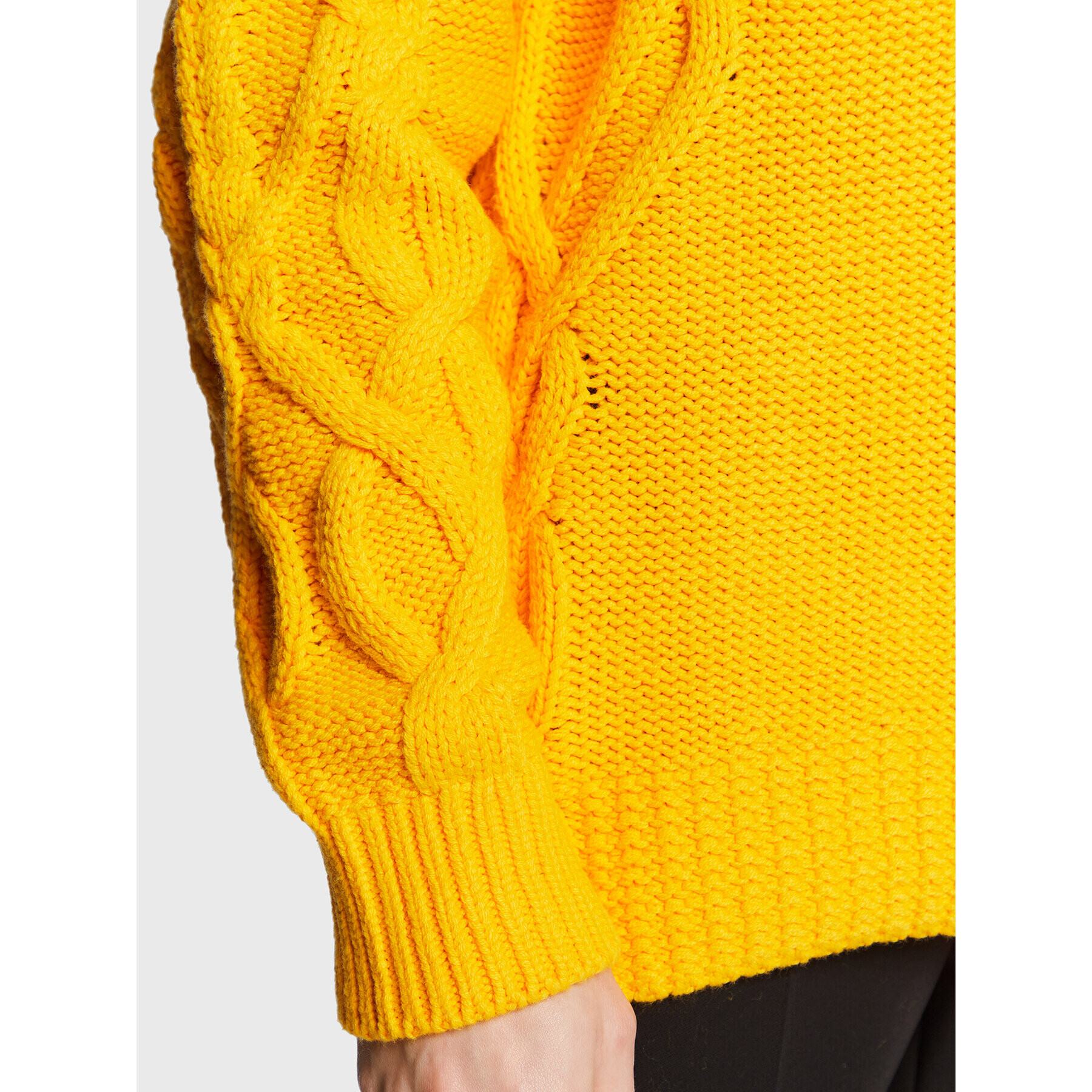 Tommy Hilfiger Пуловер WW0WW36981 Жълт Relaxed Fit - Pepit.bg
