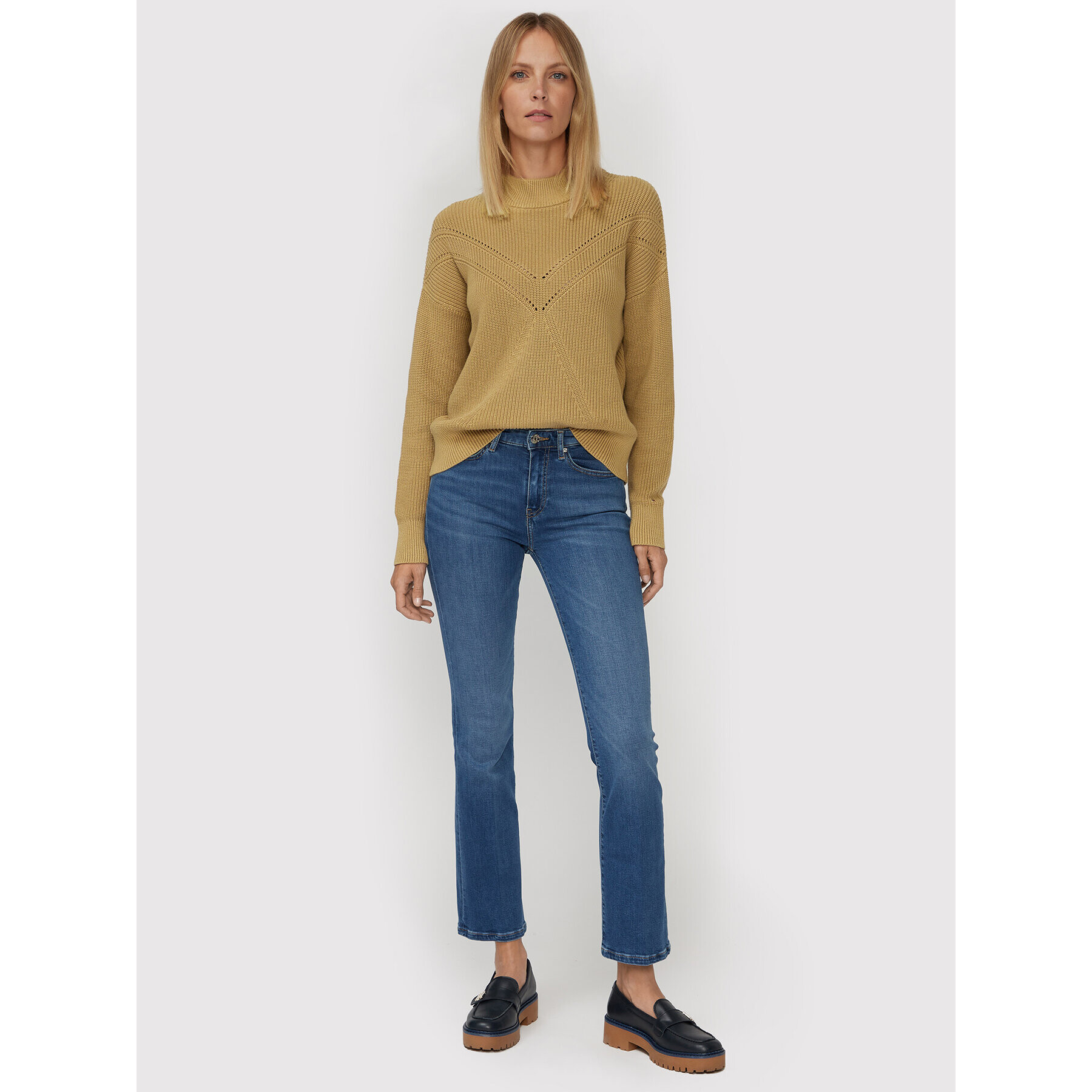 Tommy Hilfiger Пуловер WW0WW37497 Кафяв Relaxed Fit - Pepit.bg