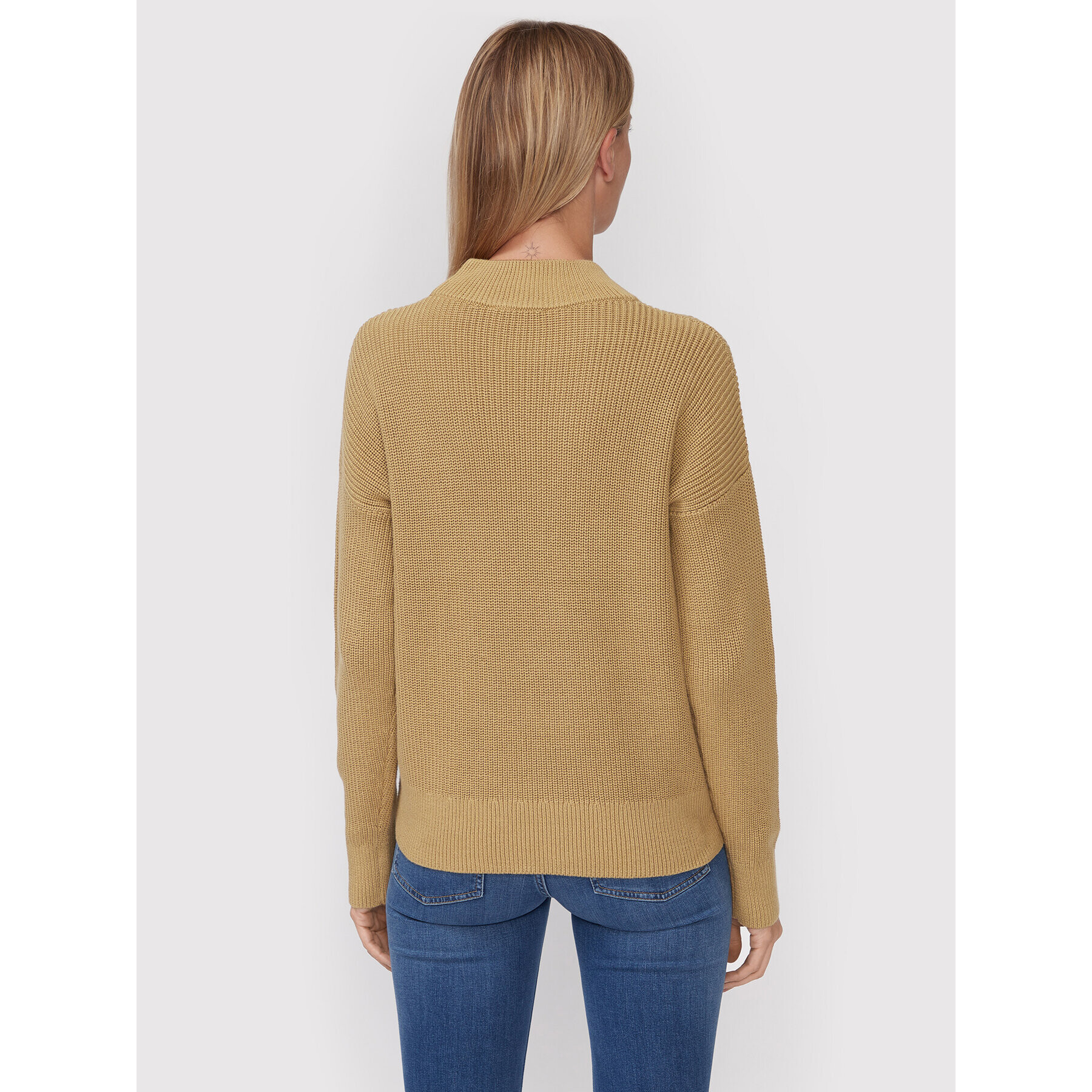 Tommy Hilfiger Пуловер WW0WW37497 Кафяв Relaxed Fit - Pepit.bg