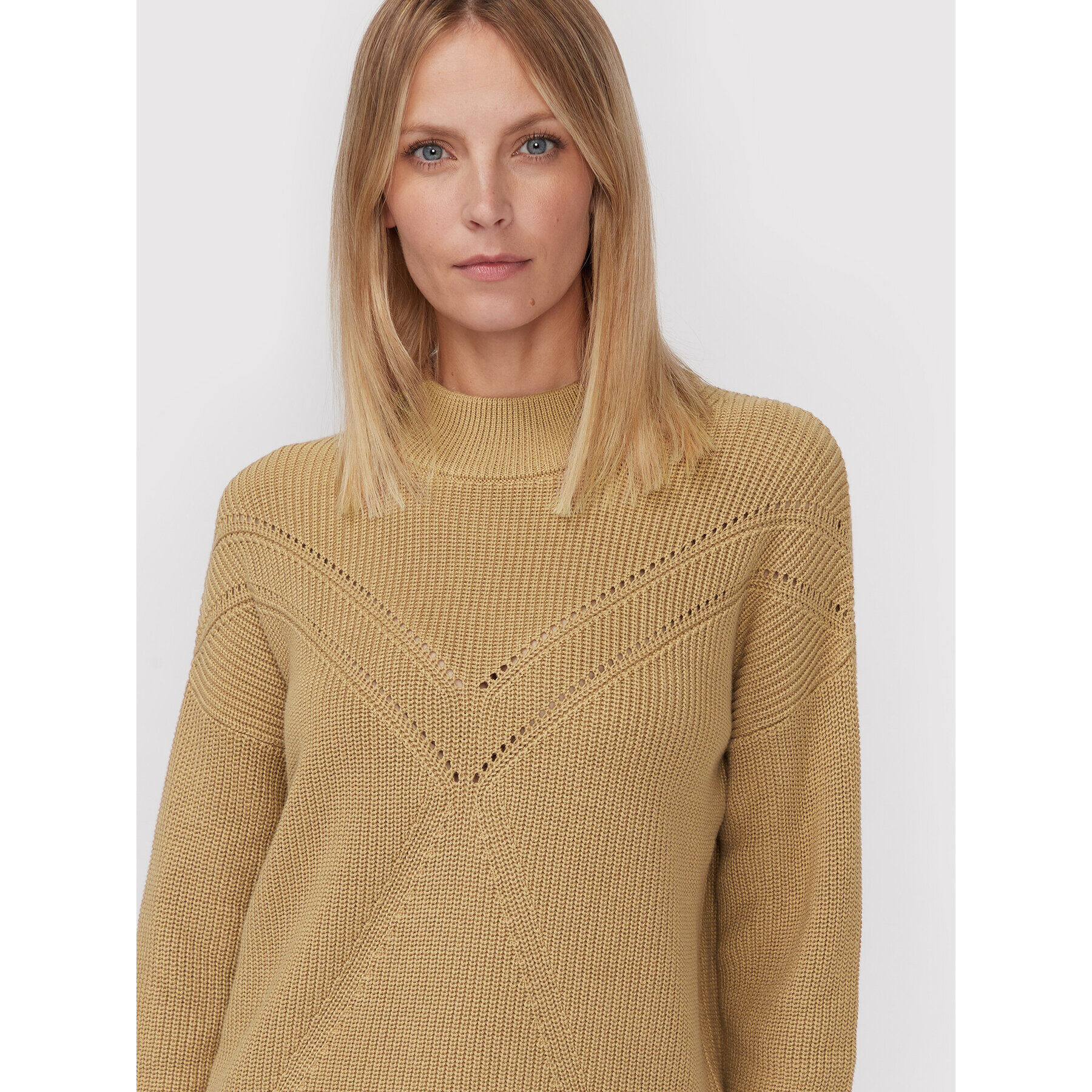 Tommy Hilfiger Пуловер WW0WW37497 Кафяв Relaxed Fit - Pepit.bg