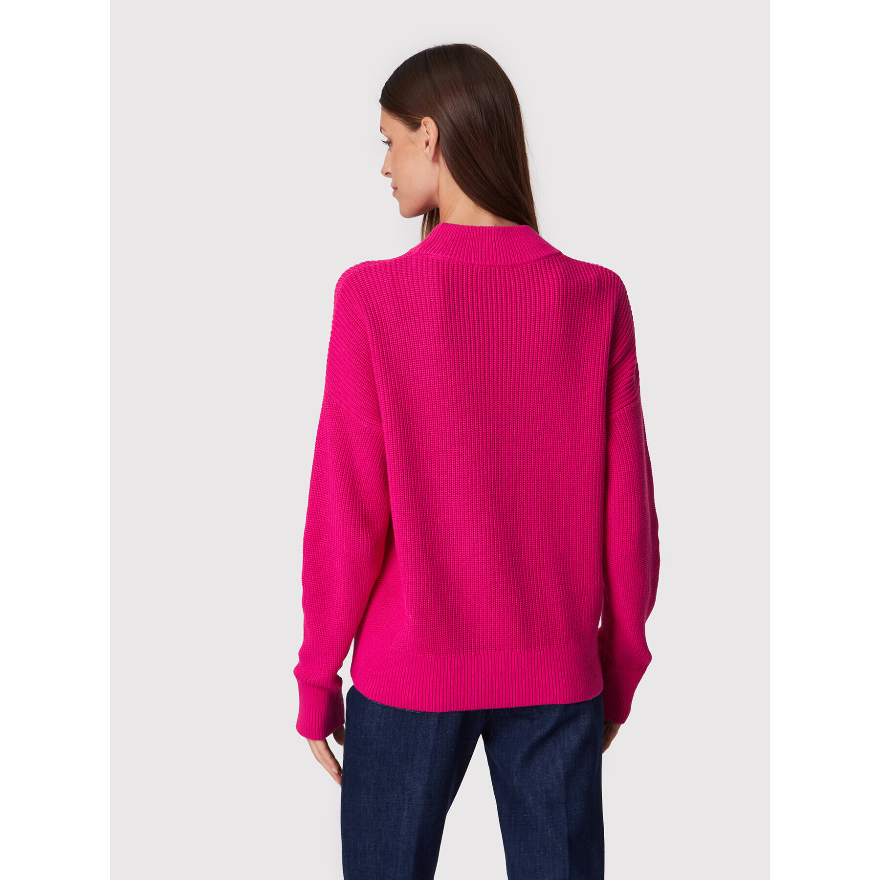 Tommy Hilfiger Пуловер WW0WW37497 Розов Regular Fit - Pepit.bg