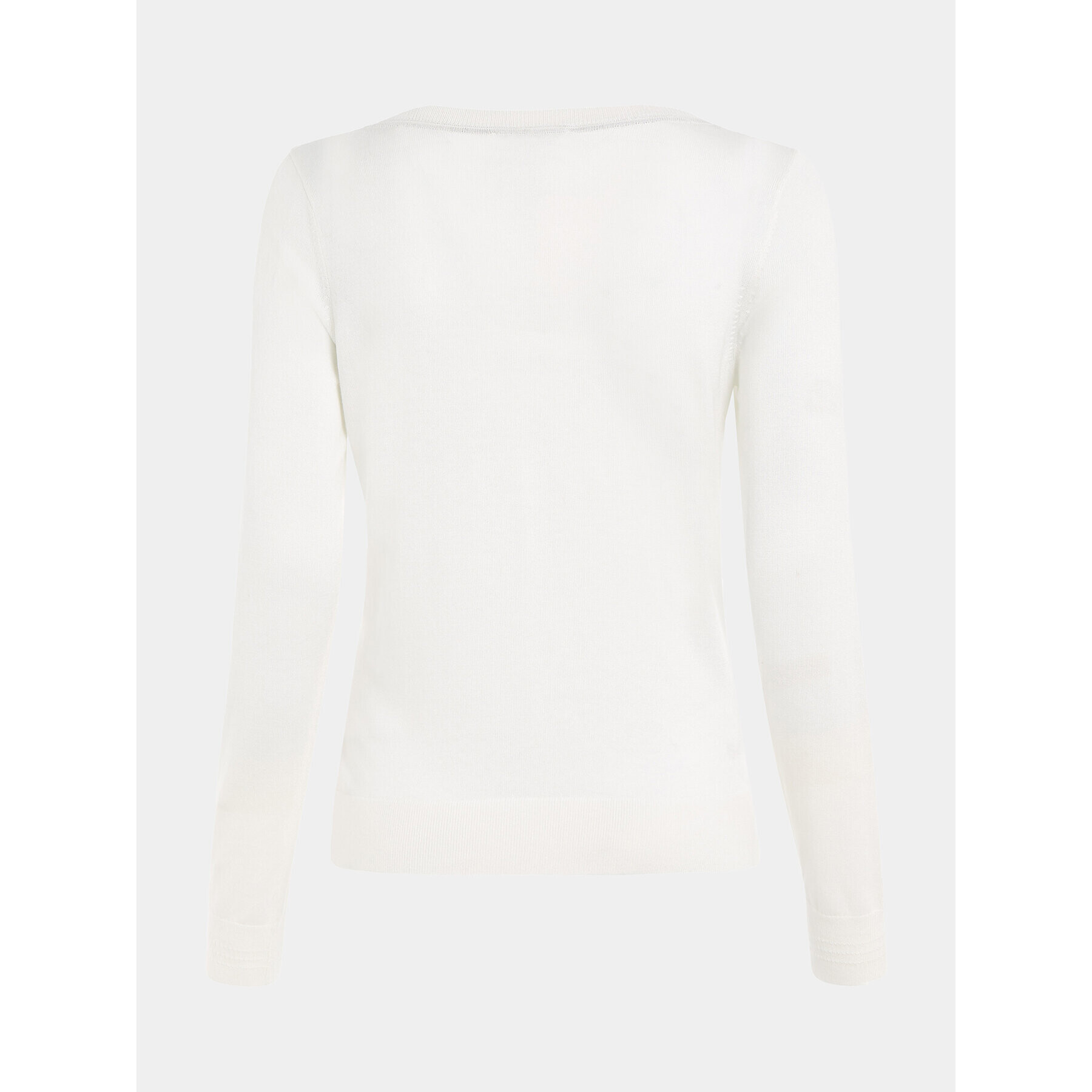 Tommy Hilfiger Пуловер WW0WW40099 Бял Regular Fit - Pepit.bg