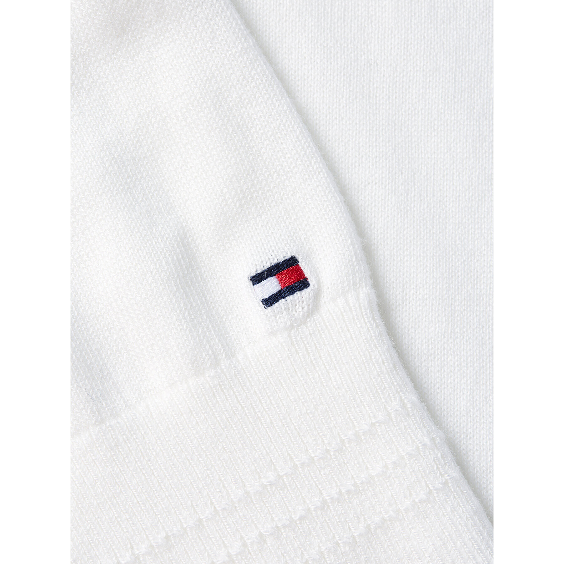 Tommy Hilfiger Пуловер WW0WW40099 Бял Regular Fit - Pepit.bg