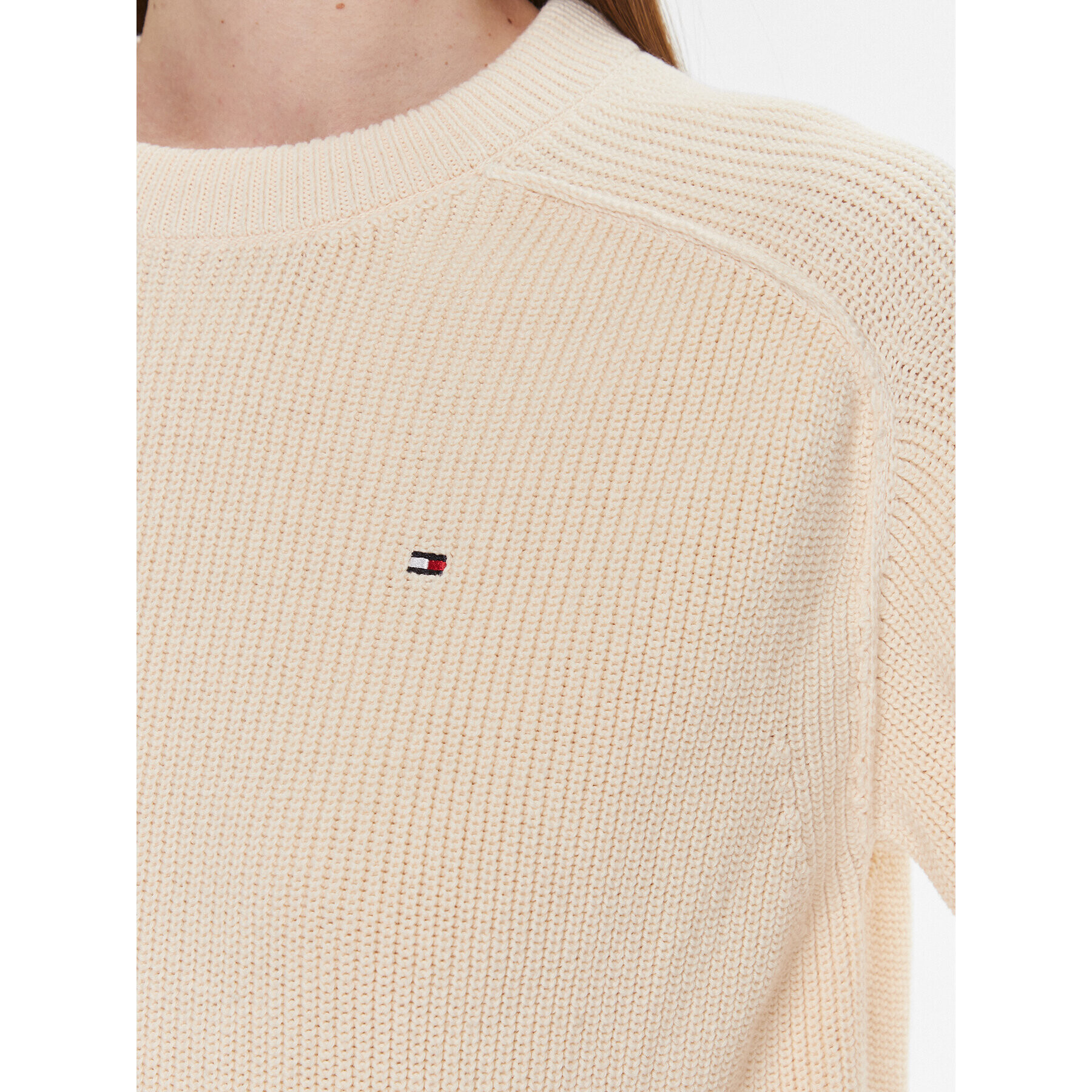 Tommy Hilfiger Пуловер WW0WW40751 Жълт Regular Fit - Pepit.bg