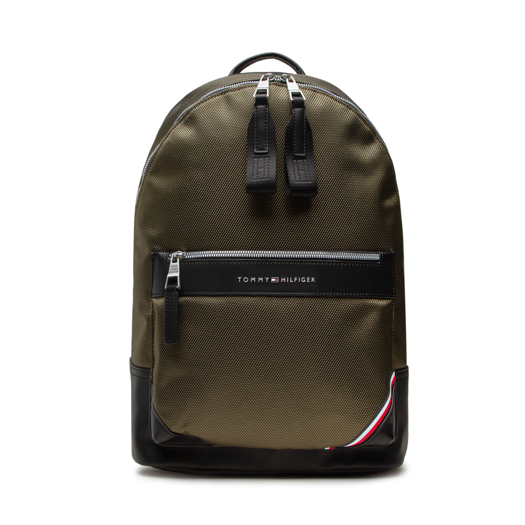 Tommy Hilfiger Раница 1985 Nylon Backpack AM0AM08446 Зелен - Pepit.bg