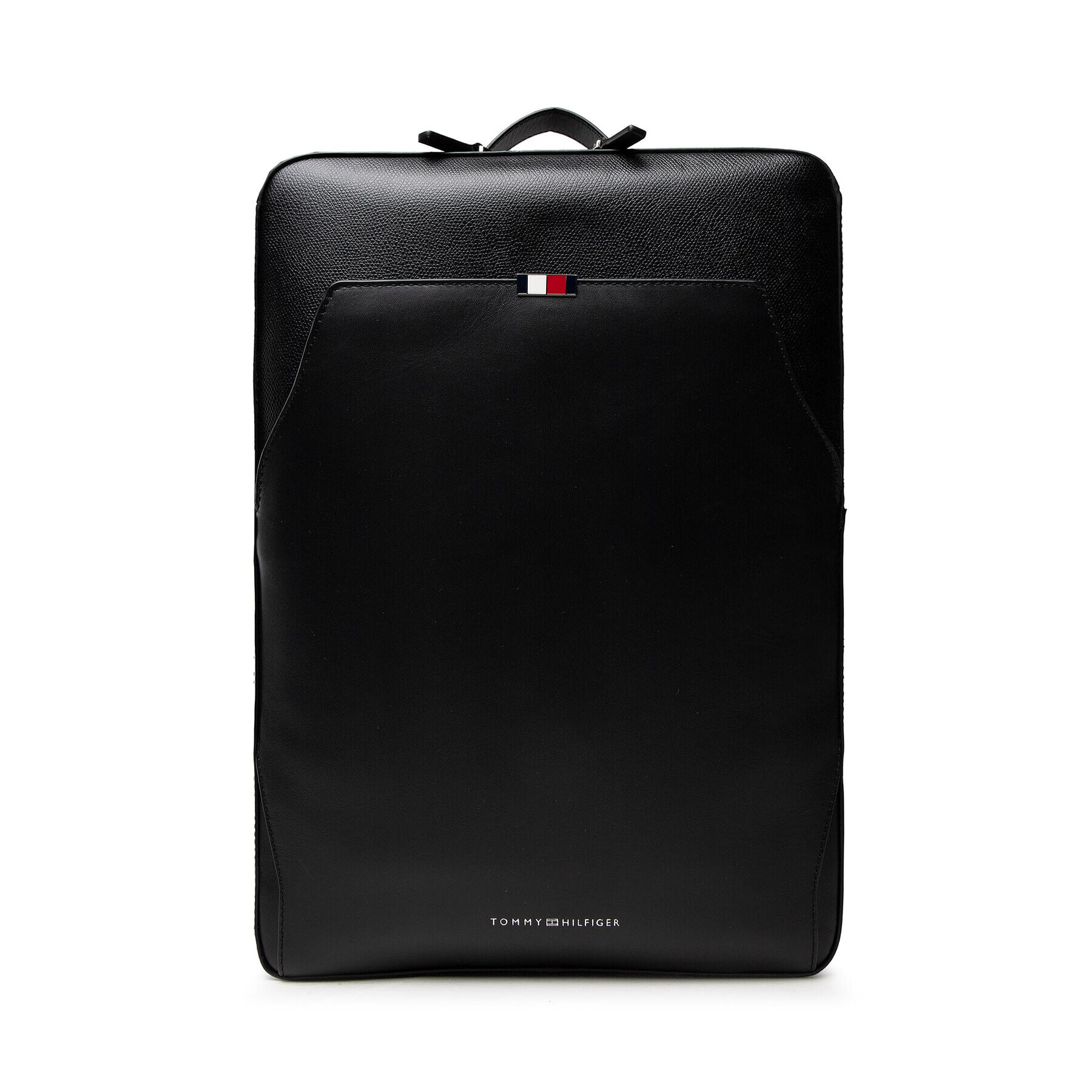 Tommy Hilfiger Раница Business Leather Backpack AM0AM07550 Черен - Pepit.bg