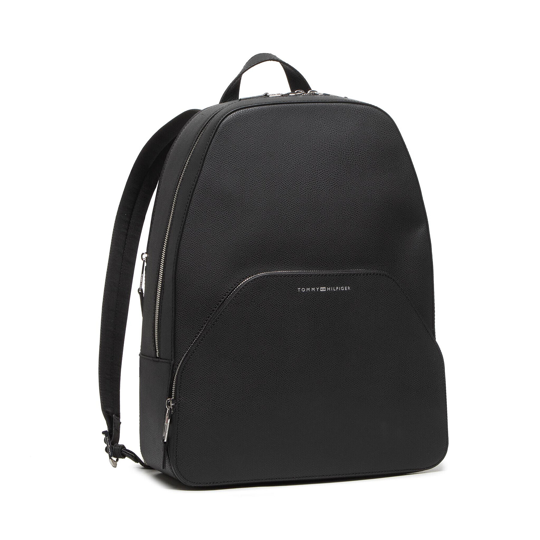 Tommy Hilfiger Раница Business Leather Backpack AM0AM08458 Черен - Pepit.bg