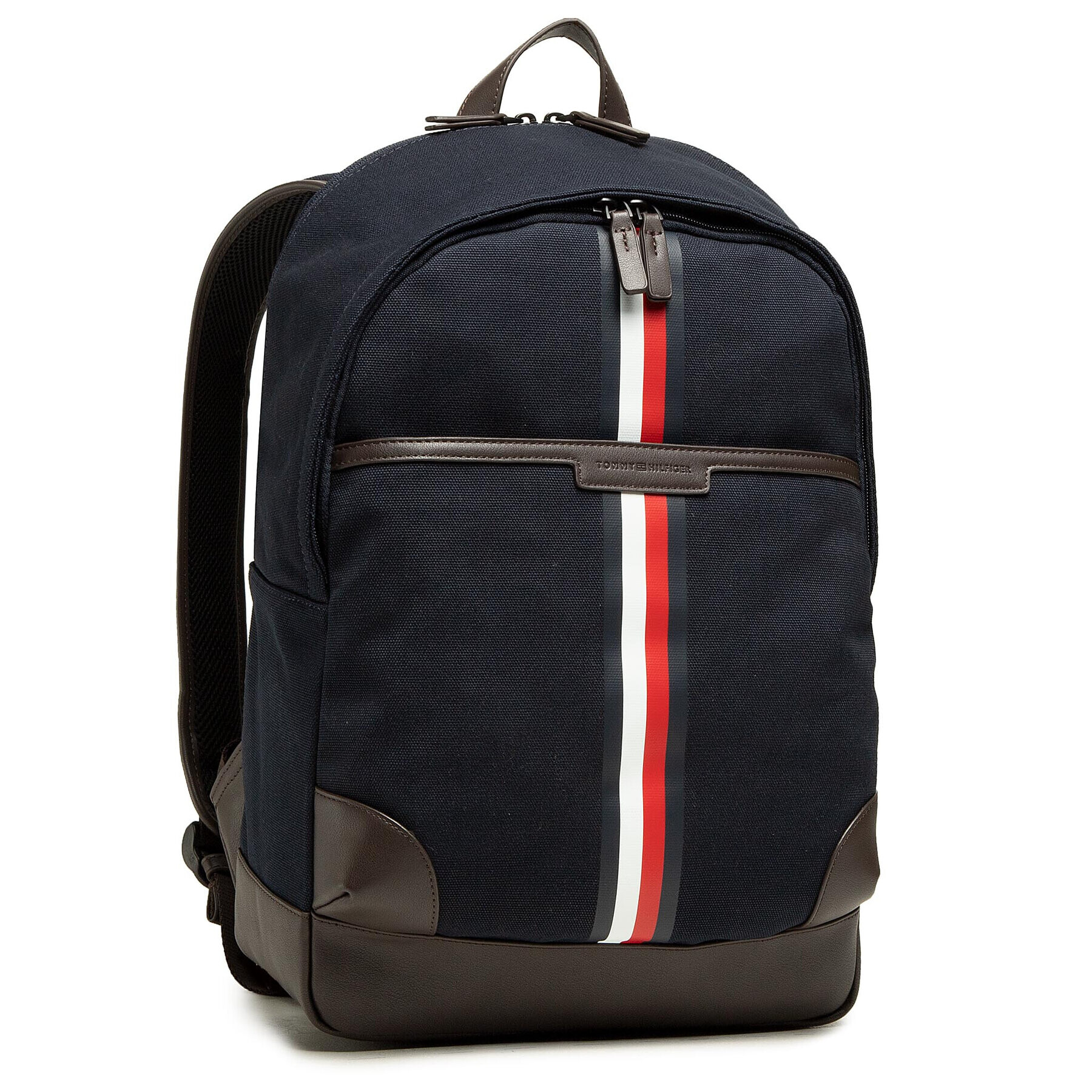 Tommy Hilfiger Раница Casual Canvas Backpack AM0AM07409 Тъмносин - Pepit.bg