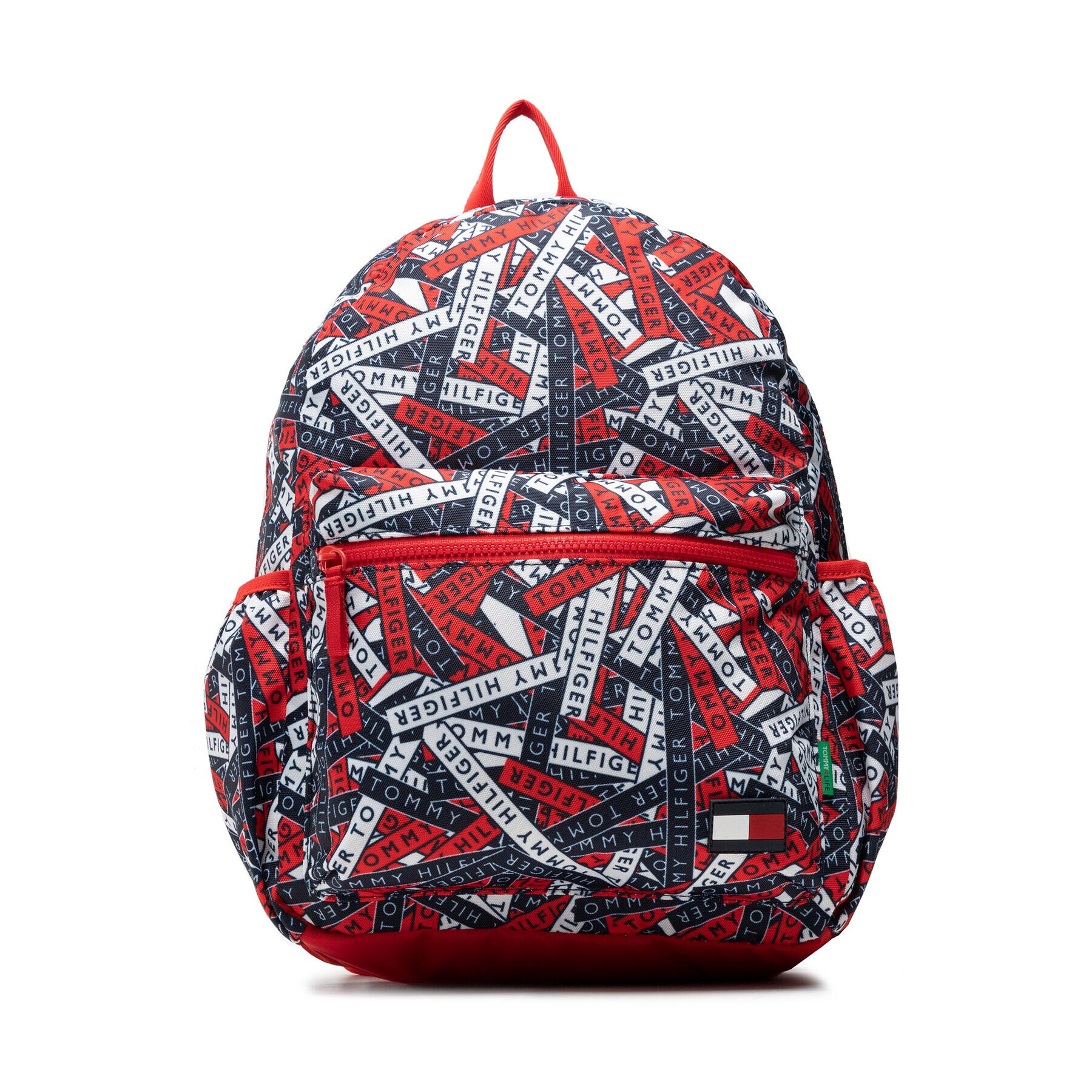 Tommy Hilfiger Раница Core Backpack Logo Tape Print AU0AU01468 Тъмносин - Pepit.bg