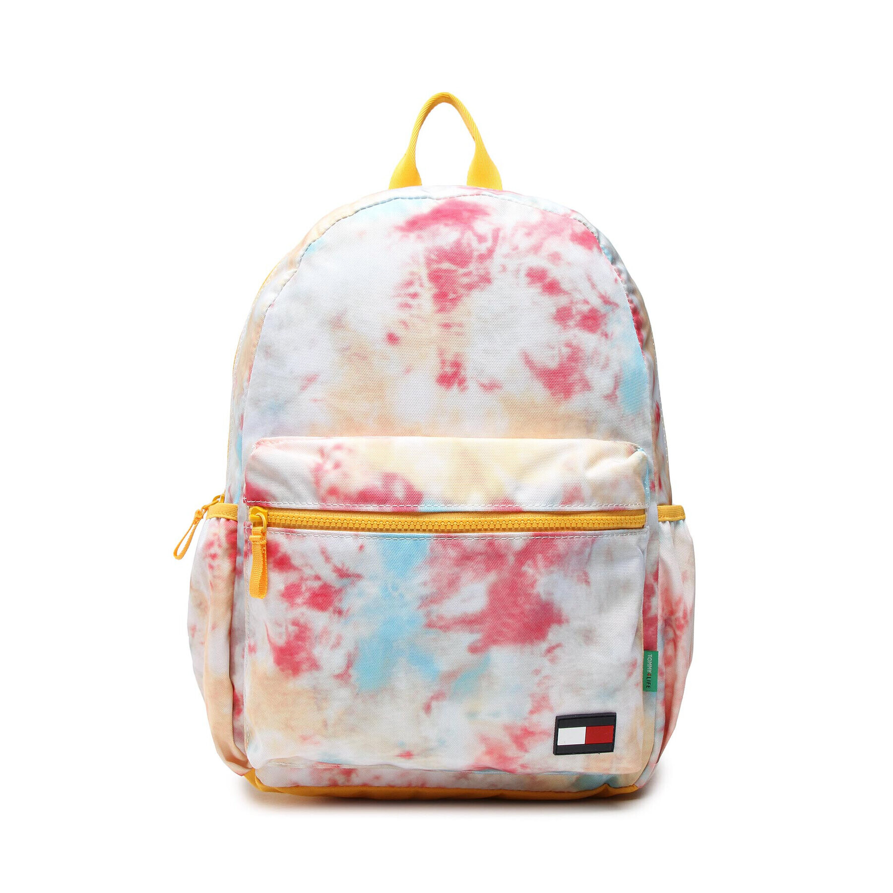 Tommy Hilfiger Раница Core Bacpack Tie Die AU0AU01467 Жълт - Pepit.bg