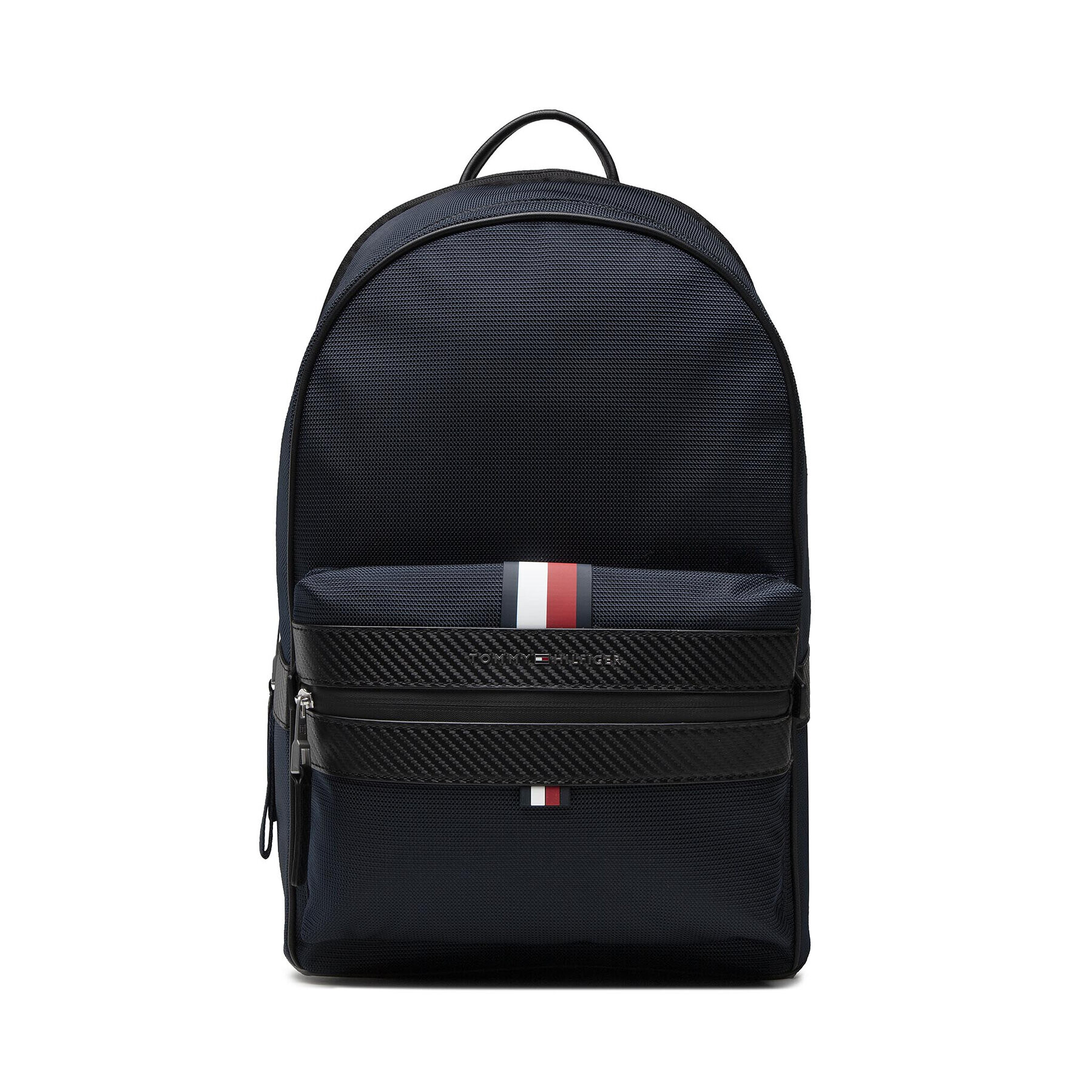 Tommy Hilfiger Раница Elevanted Nylon C Backpack AM0AM08001 Тъмносин - Pepit.bg