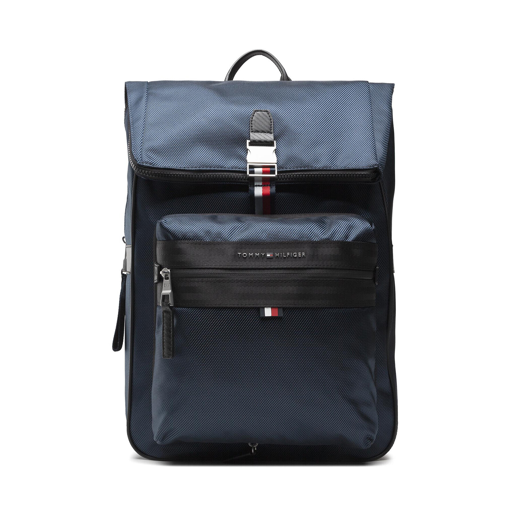 Tommy Hilfiger Раница Elevated Nylon 2 In 1 Backpack AM0AM08104 Тъмносин - Pepit.bg