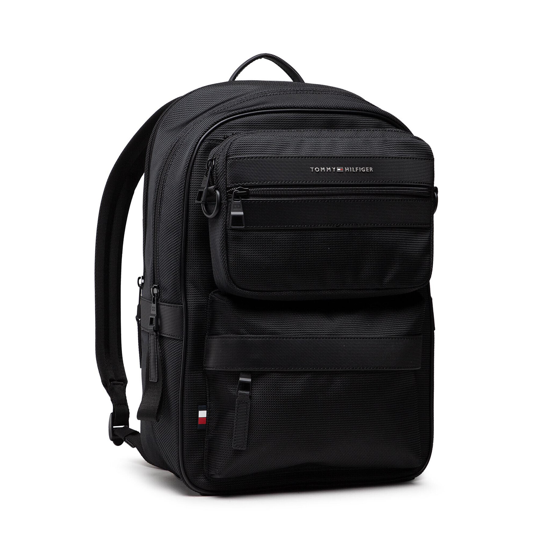 Tommy Hilfiger Раница Elevated Nylon 3 In 1 Backpack AM0AM07581 Черен - Pepit.bg