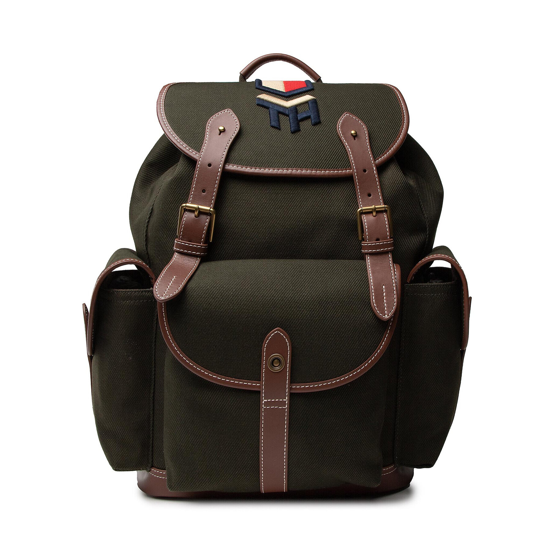 Tommy Hilfiger Раница Highlight Eco Canvas Backpack AM0AM07220 Зелен - Pepit.bg