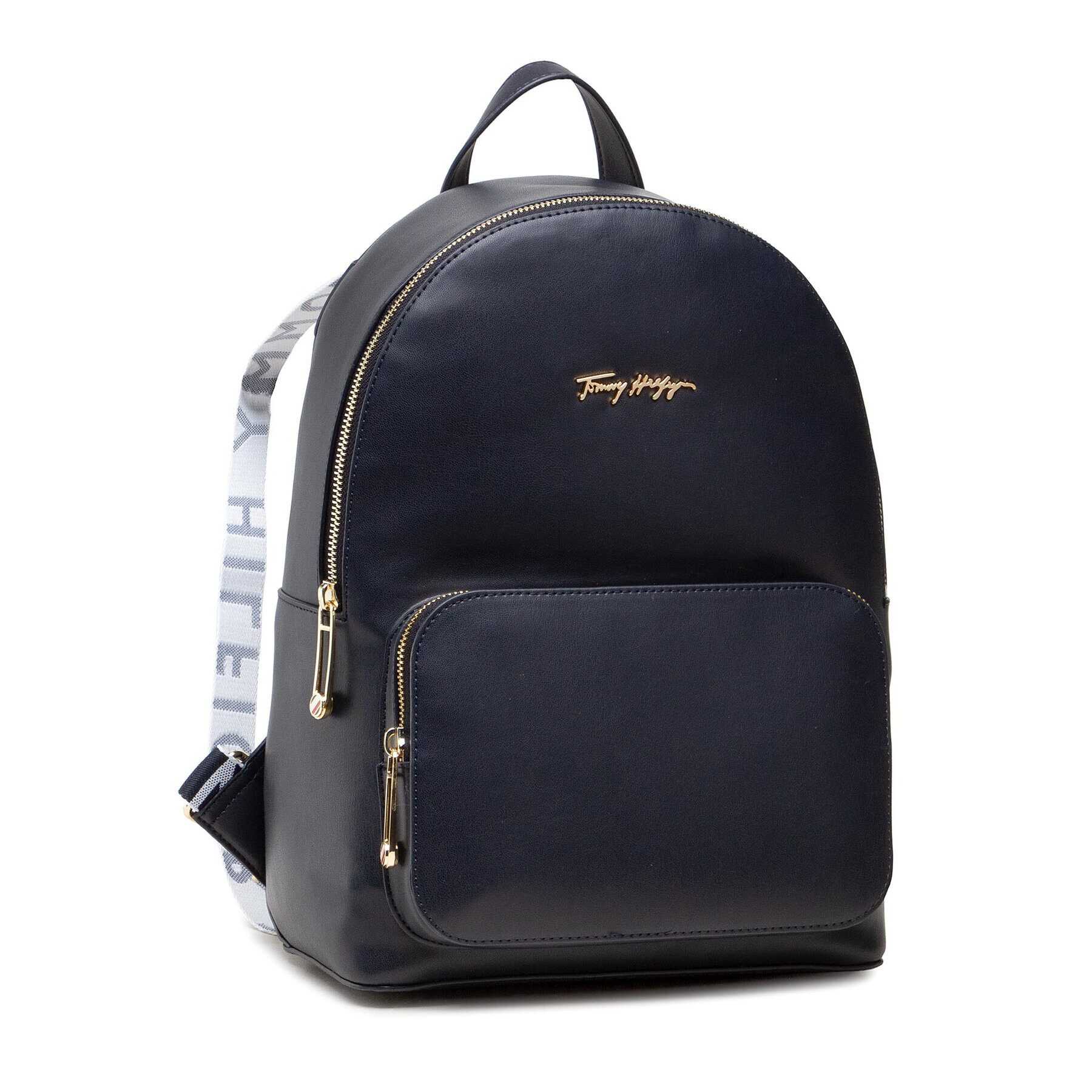 Tommy Hilfiger Раница Iconic Tommy Backpack AW0AW11330 Тъмносин - Pepit.bg