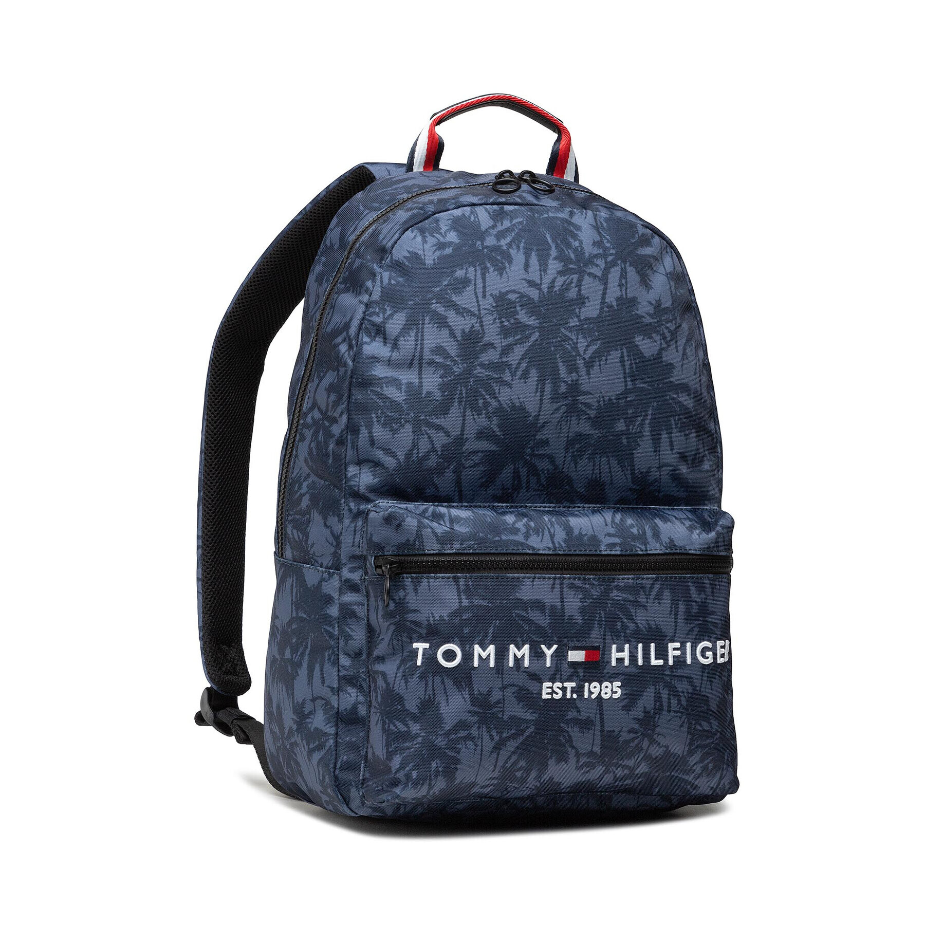 Tommy Hilfiger Раница Th Established Palm Backack AM0AM07642 Тъмносин - Pepit.bg