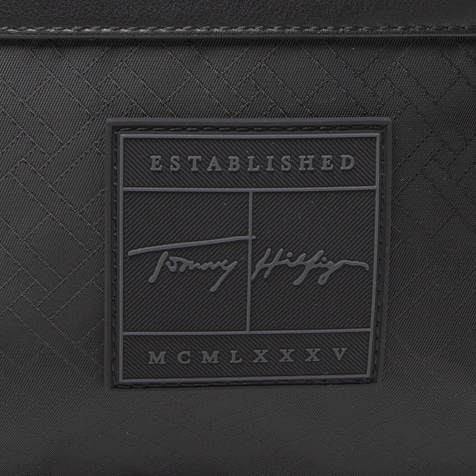 Tommy Hilfiger Раница Th Singnature Backpack AM0AM08452 Черен - Pepit.bg