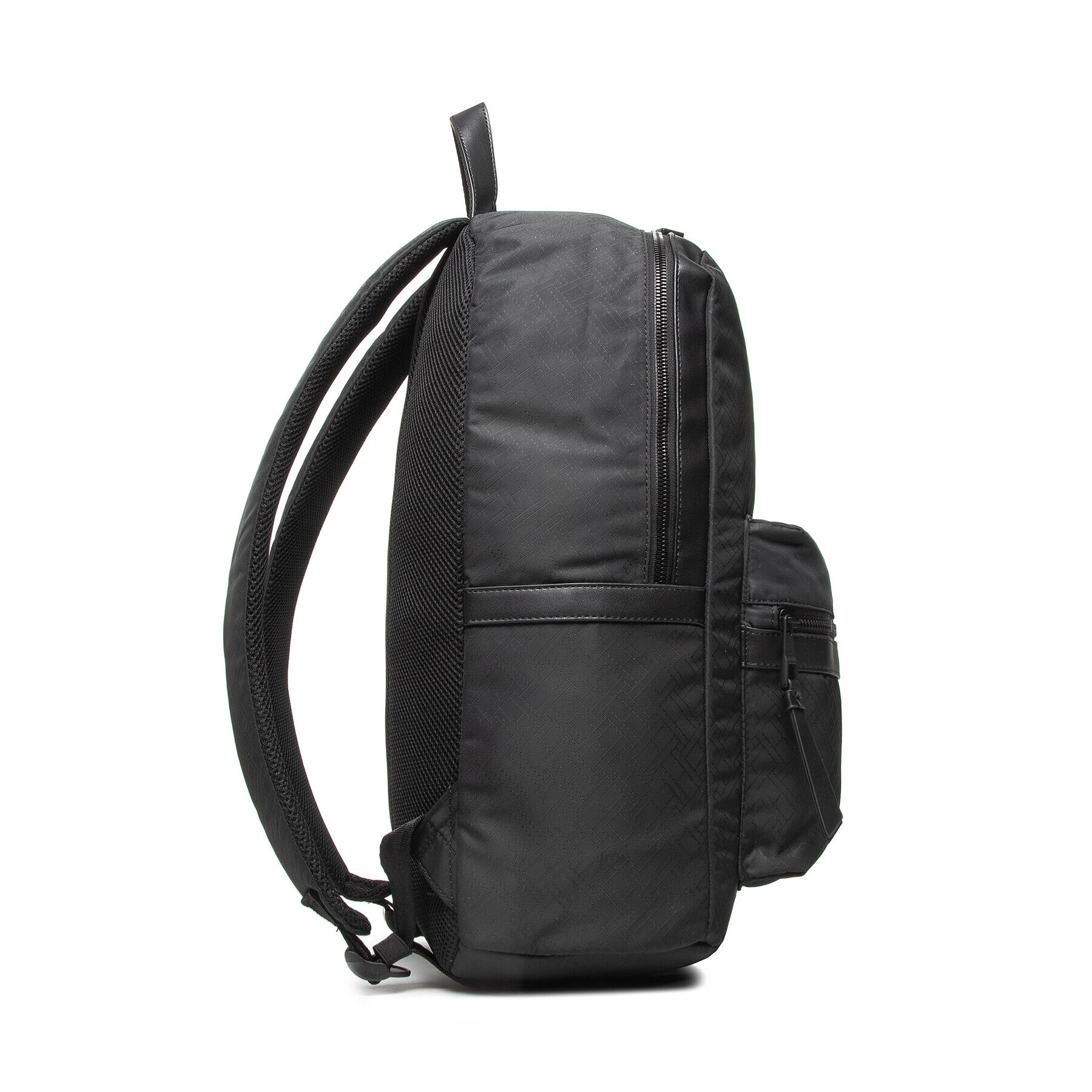 Tommy Hilfiger Раница Th Singnature Backpack AM0AM08452 Черен - Pepit.bg