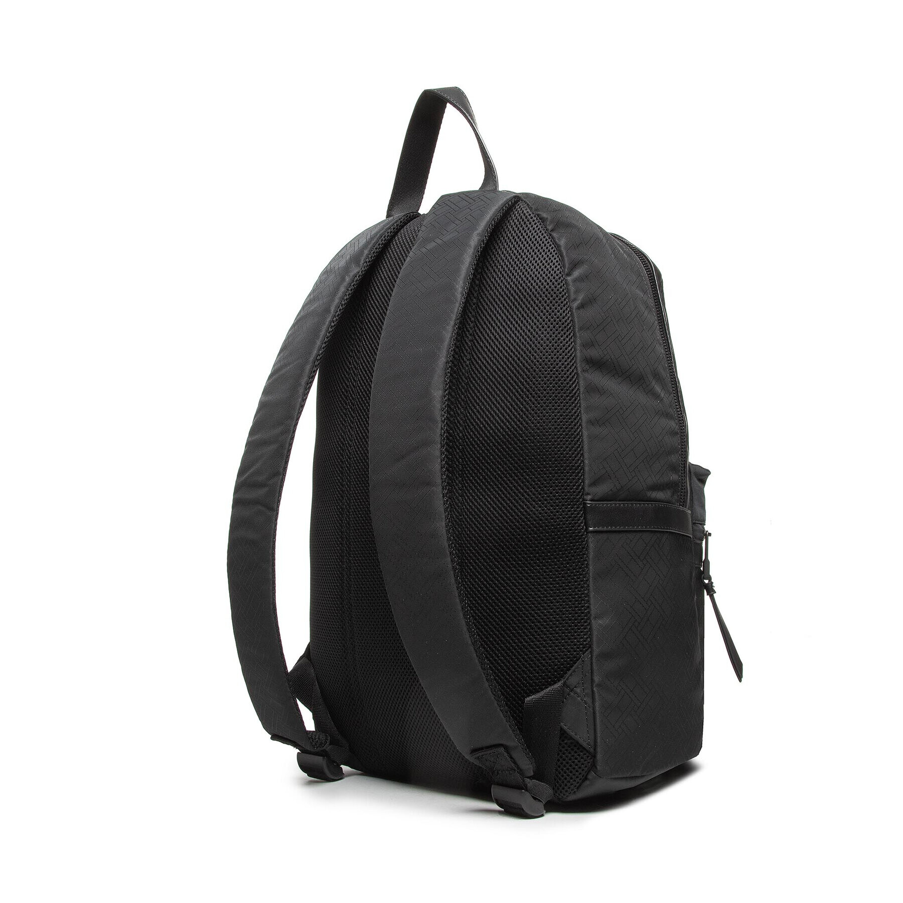 Tommy Hilfiger Раница Th Singnature Backpack AM0AM08452 Черен - Pepit.bg