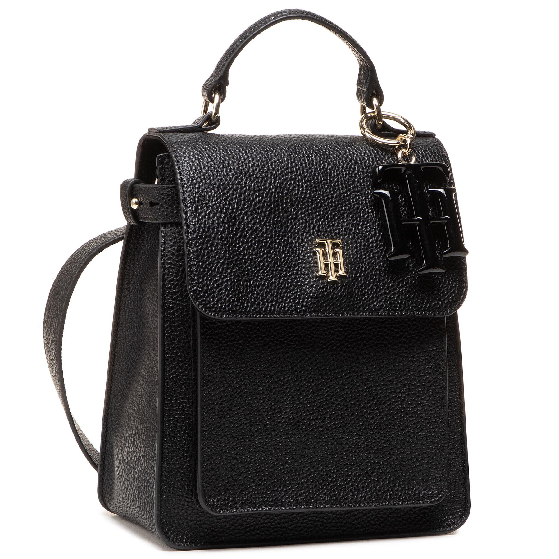 Tommy Hilfiger Раница Th Soft Backpack AW0AW09837 Черен - Pepit.bg