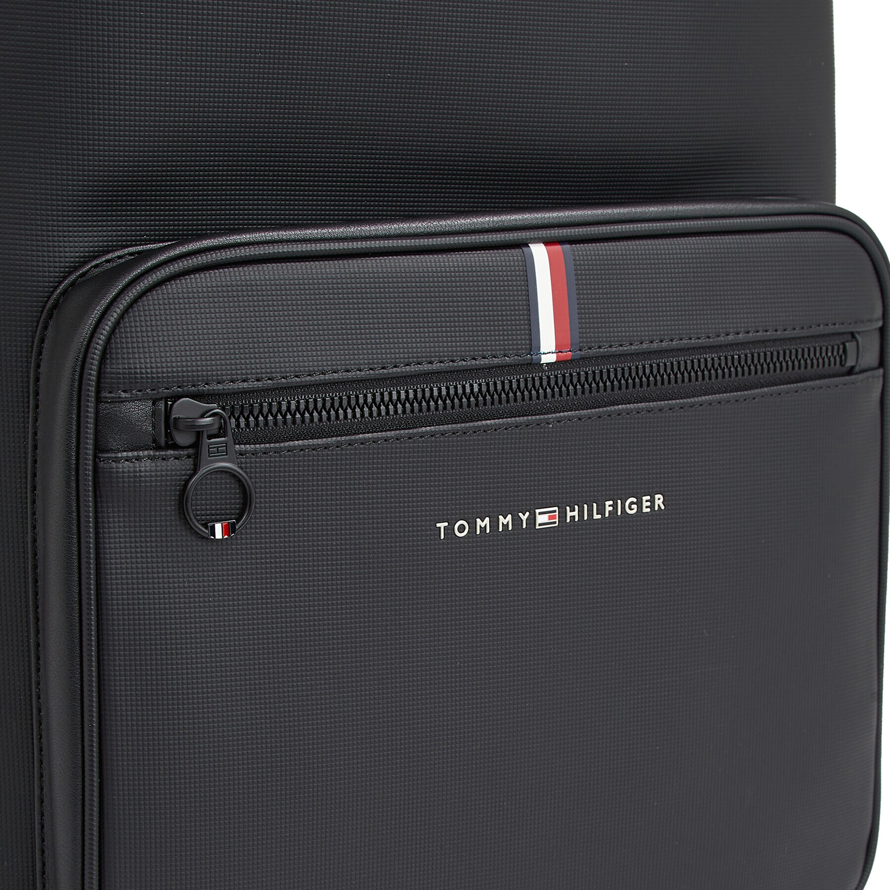 Tommy Hilfiger Раница Essnetial Pique AM0AM11543 Черен - Pepit.bg