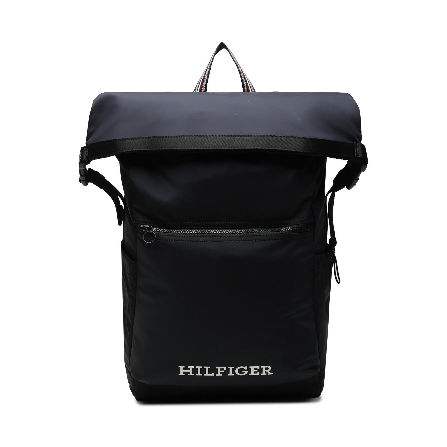 Tommy Hilfiger Раница Hilfiger Roll Top Backpack AM0AM11380 Тъмносин - Pepit.bg