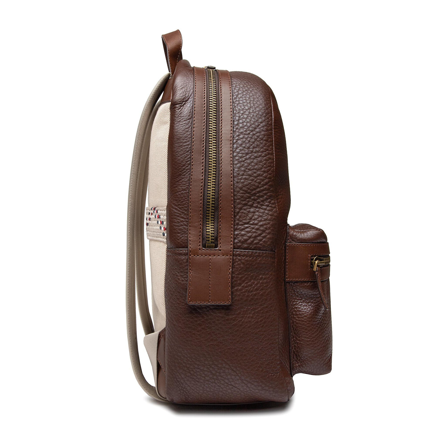 Tommy Hilfiger Раница Premium Leather Backpack AM0AM08453 Кафяв - Pepit.bg