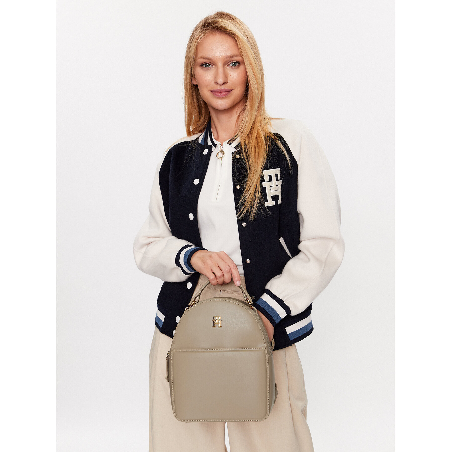 Tommy Hilfiger Раница Chic AW0AW14493 Бежов - Pepit.bg