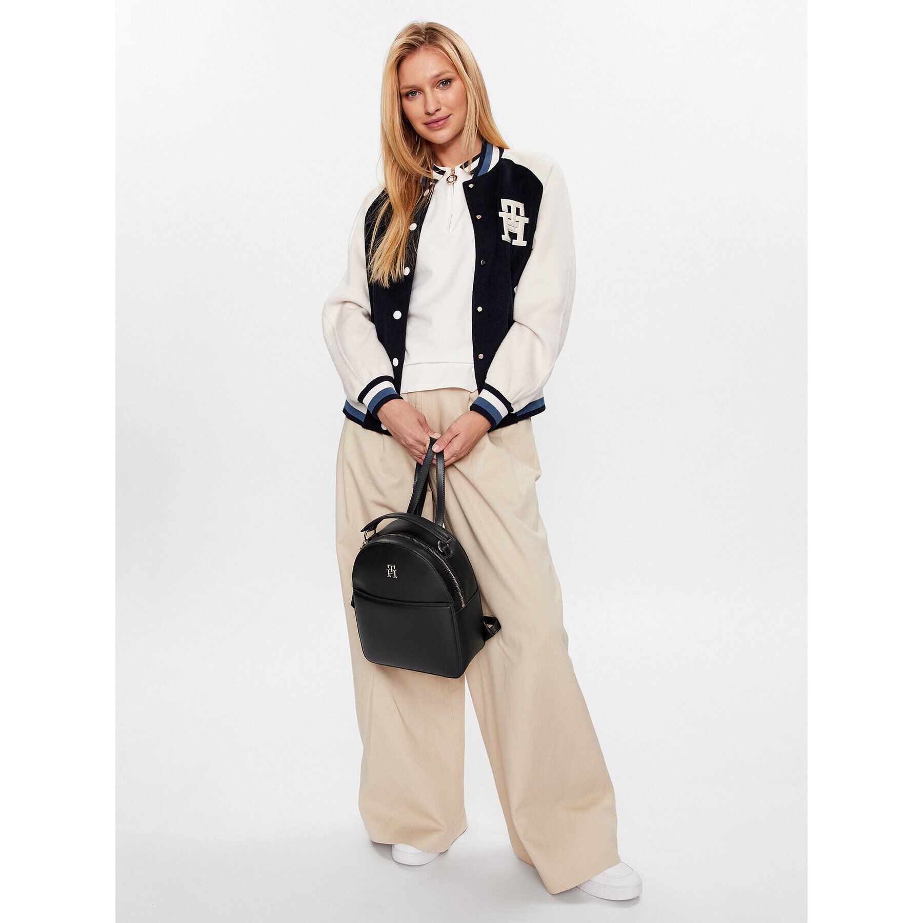Tommy Hilfiger Раница Th Chic Backpack AW0AW14493 Тъмносин - Pepit.bg