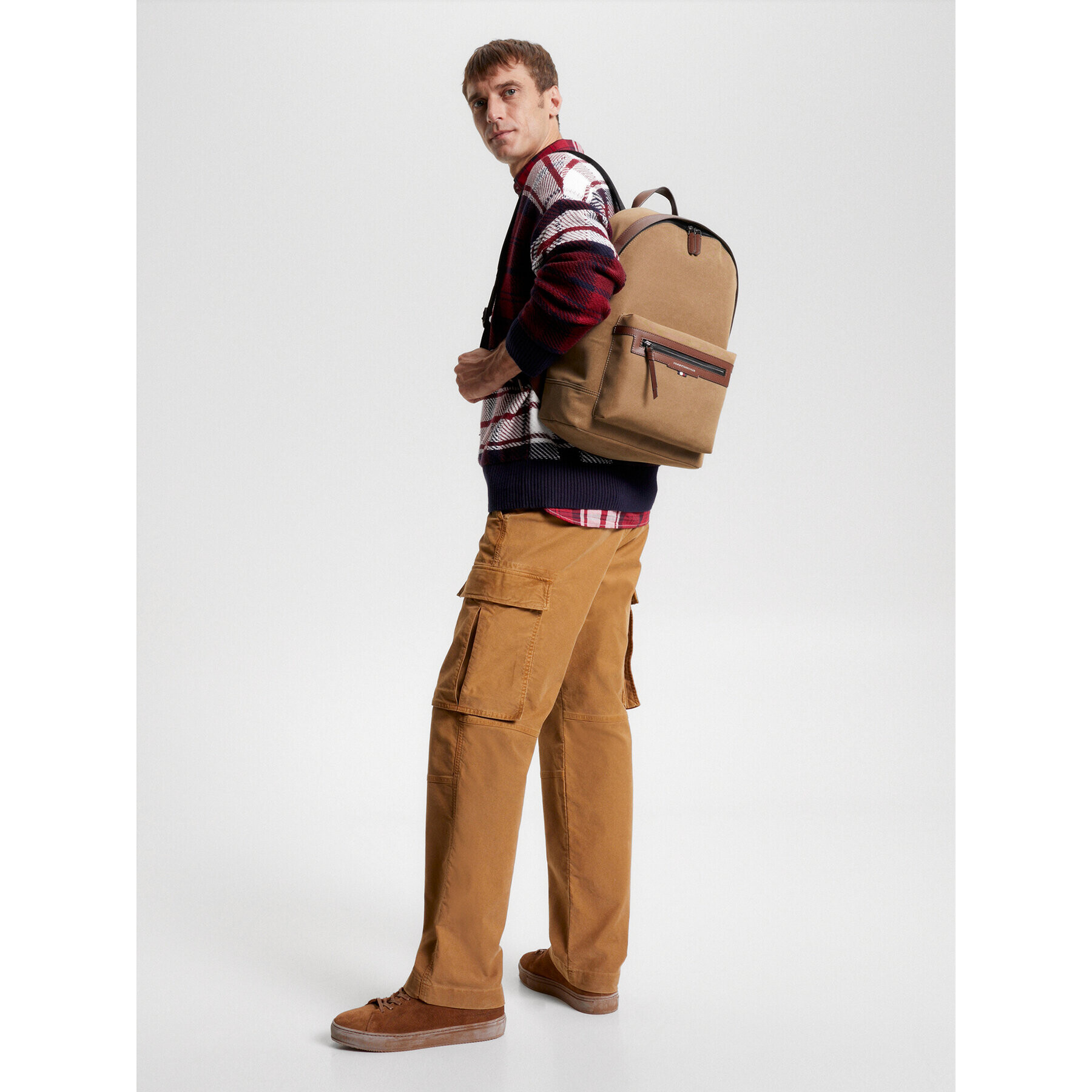 Tommy Hilfiger Раница Th Classic Prep Backpack AM0AM11528 Кафяв - Pepit.bg