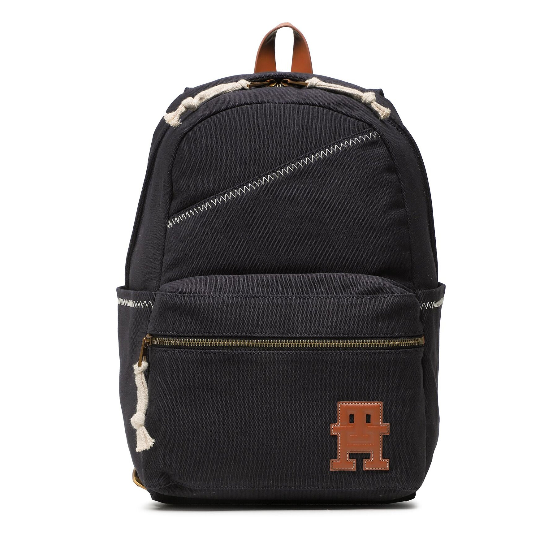 Tommy Hilfiger Раница Th Coastal Prep Flap Backpack AM0AM10945 Тъмносин - Pepit.bg