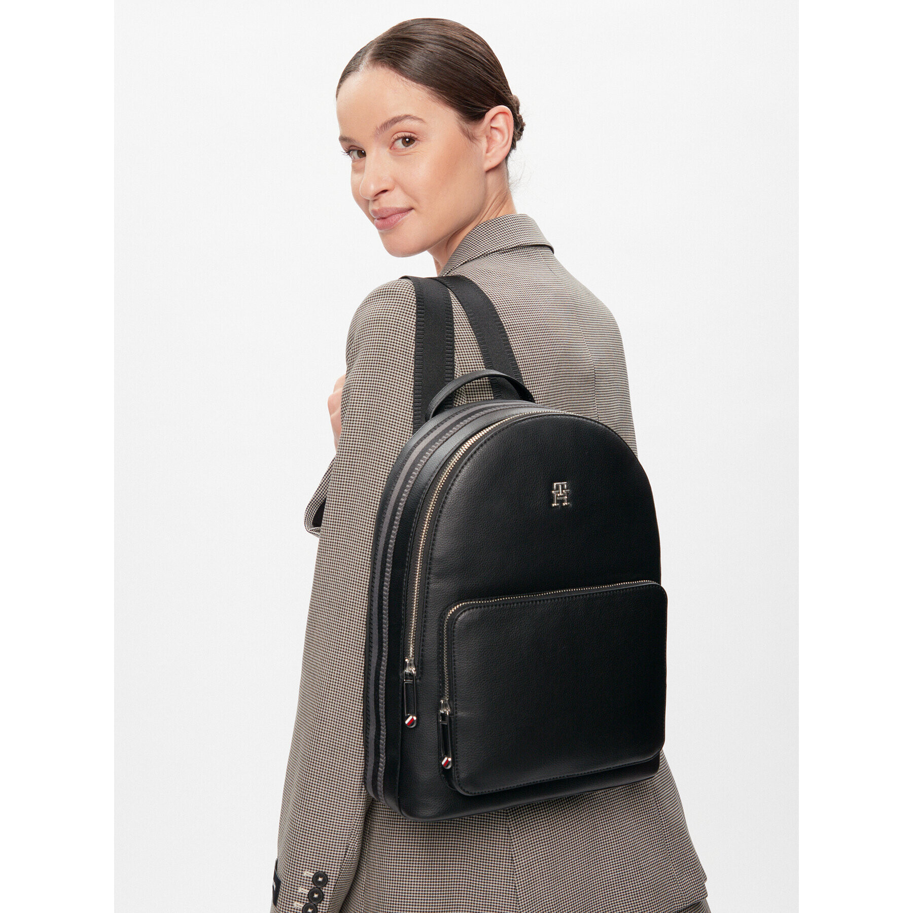 Tommy Hilfiger Раница Th Essential Sc Backpack AW0AW15719 Черен - Pepit.bg