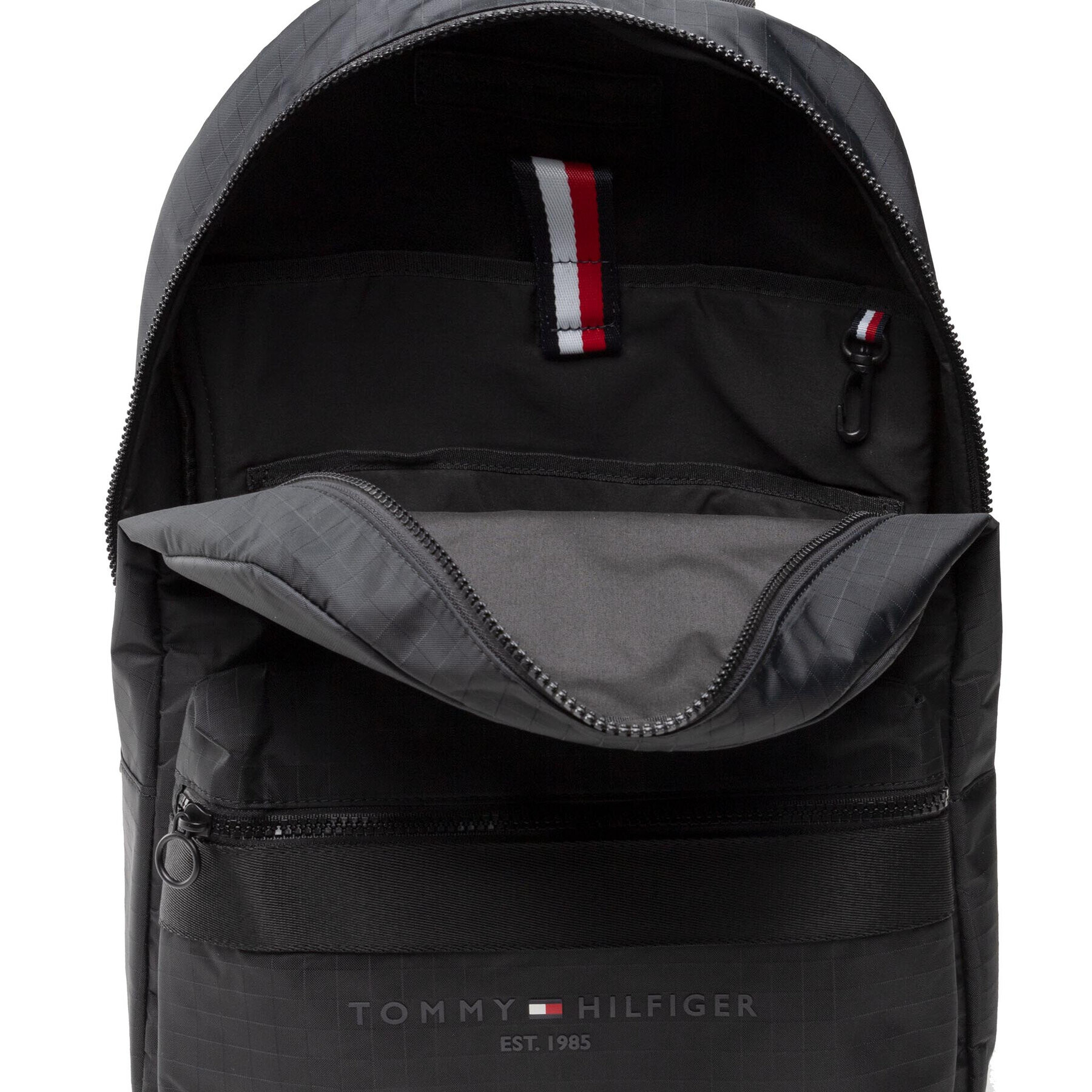 Tommy Hilfiger Раница Th Established Backpack AM0AM08678 Черен - Pepit.bg