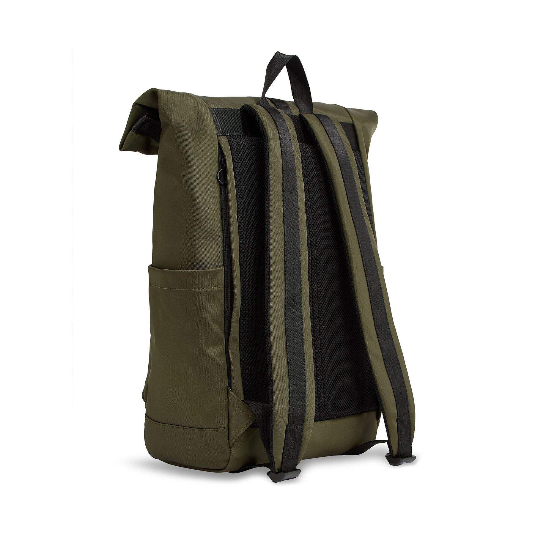 Tommy Hilfiger Раница Th Monotype Rolltop Backpack AM0AM11549 Зелен - Pepit.bg