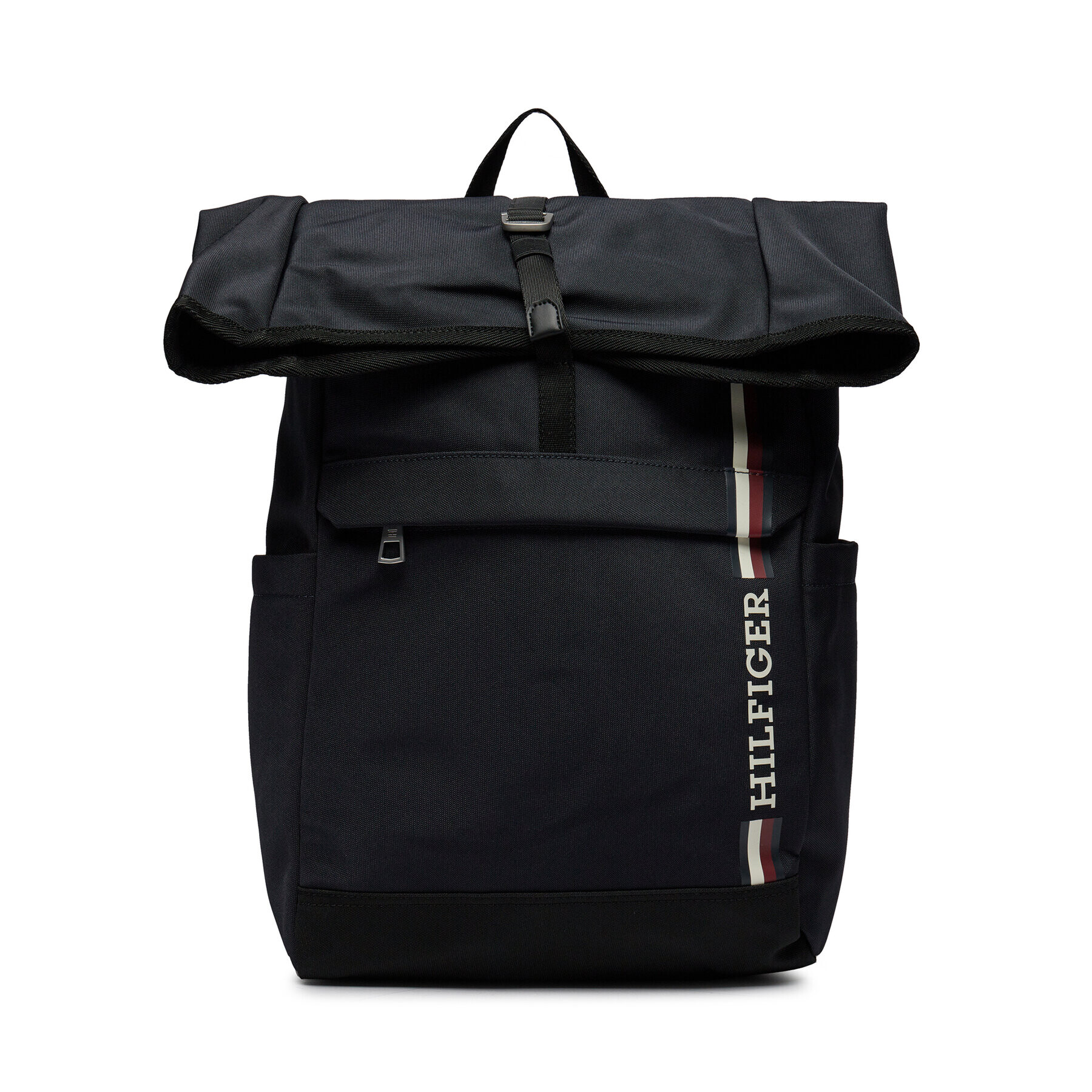 Tommy Hilfiger Раница Th Monotype Rolltop Backpack AM0AM11792 Тъмносин - Pepit.bg