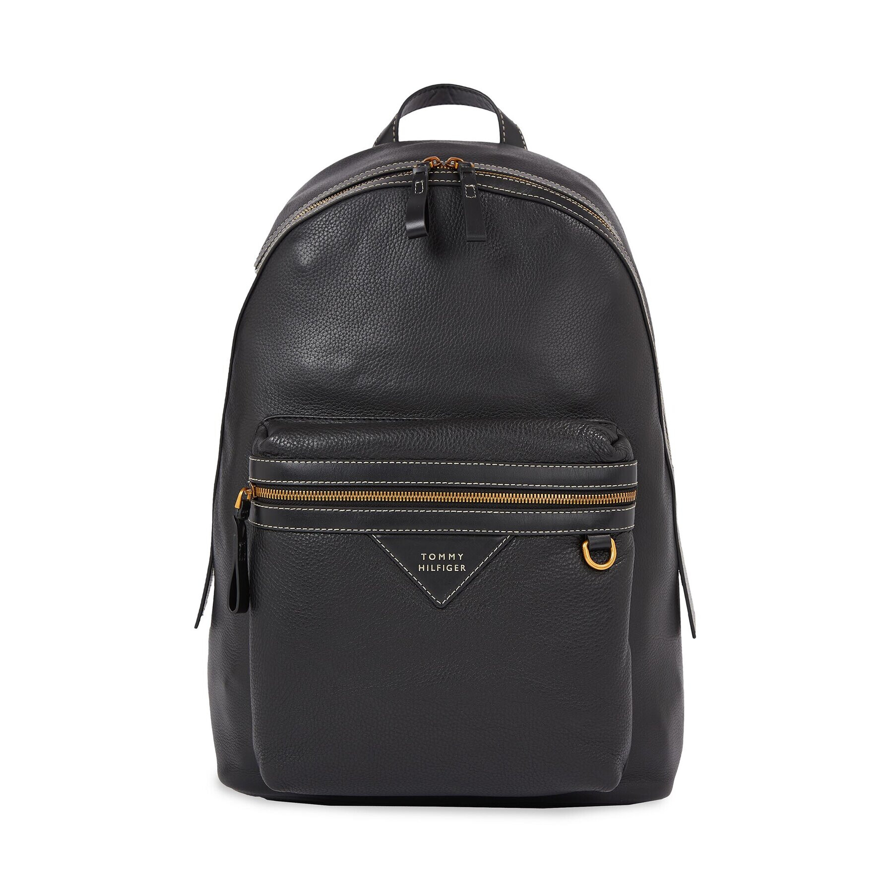 Tommy Hilfiger Раница Th Premium Leather Backpack AM0AM11564 Черен - Pepit.bg