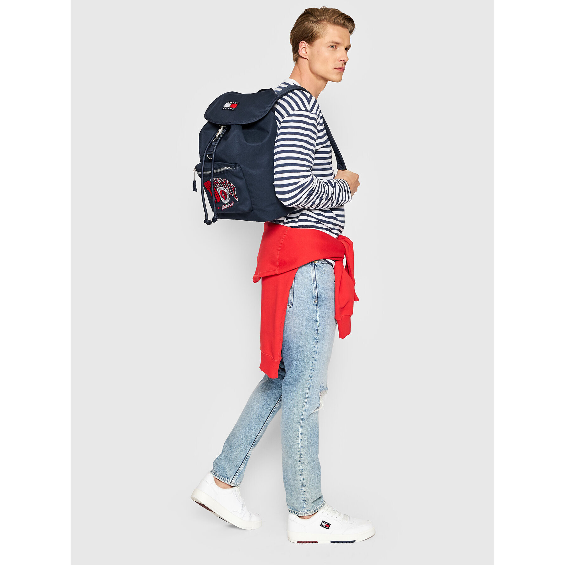 Tommy Hilfiger Раница Tjm Heritage Backpack AM0AM08705 Тъмносин - Pepit.bg