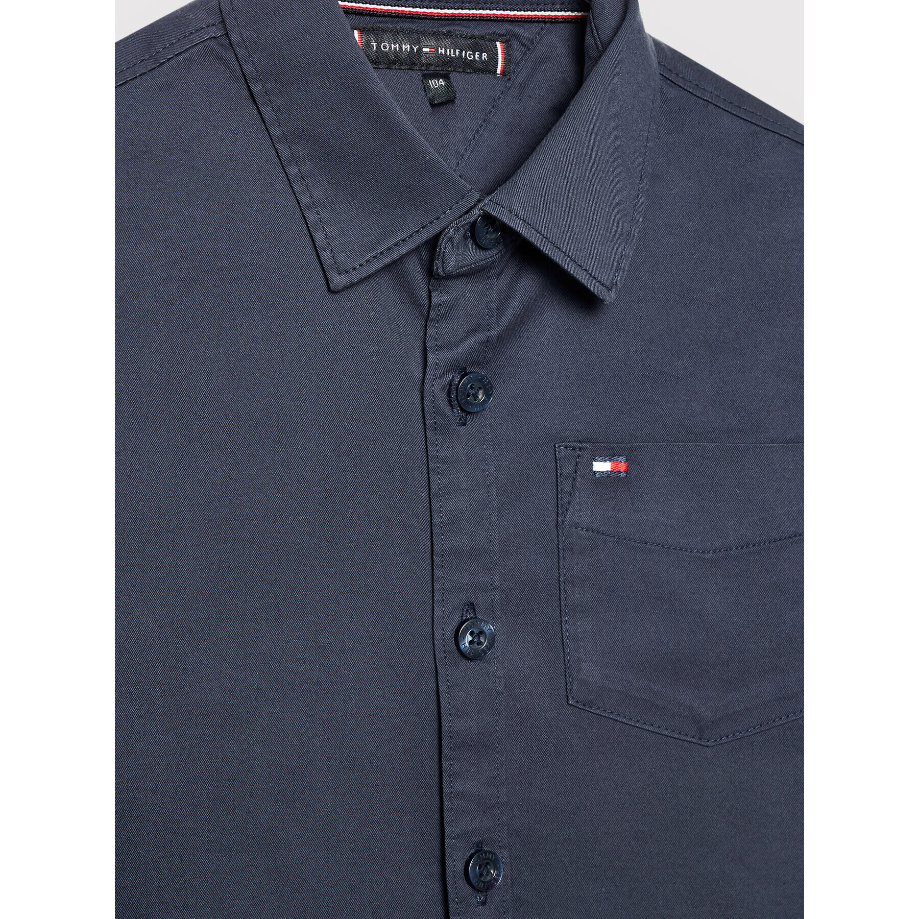 Tommy Hilfiger Риза KB0KB07044 D Тъмносин Regular Fit - Pepit.bg