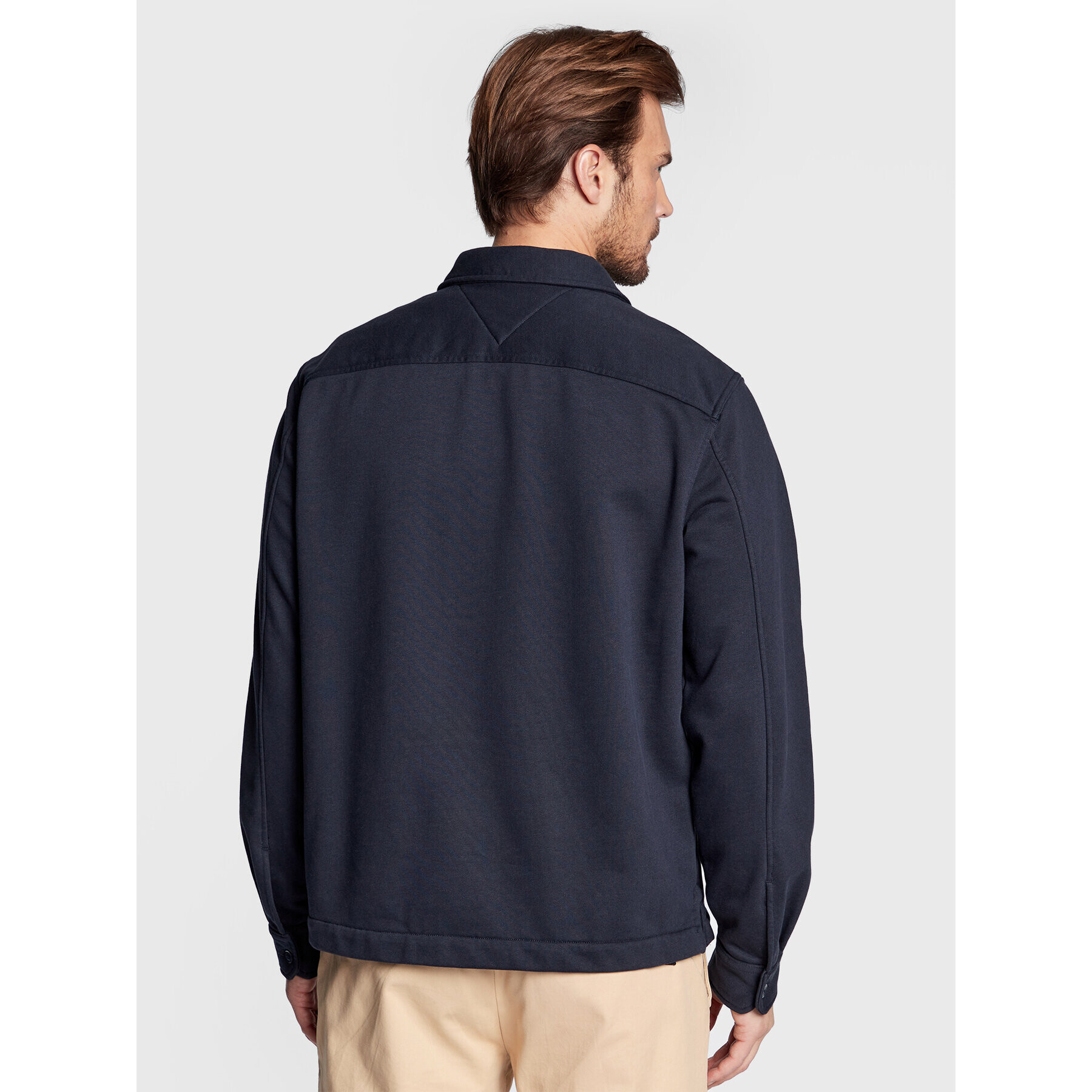 Tommy Hilfiger Риза MW0MW29173 Тъмносин Regular Fit - Pepit.bg