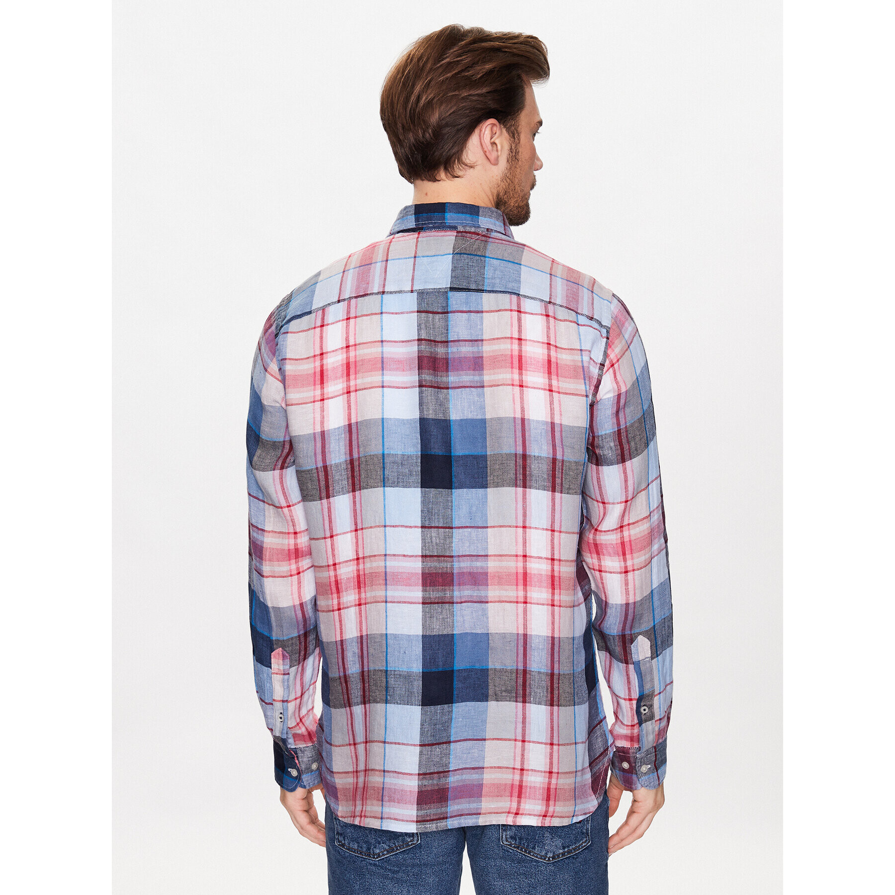 Tommy Hilfiger Риза MW0MW31400 Цветен Regular Fit - Pepit.bg